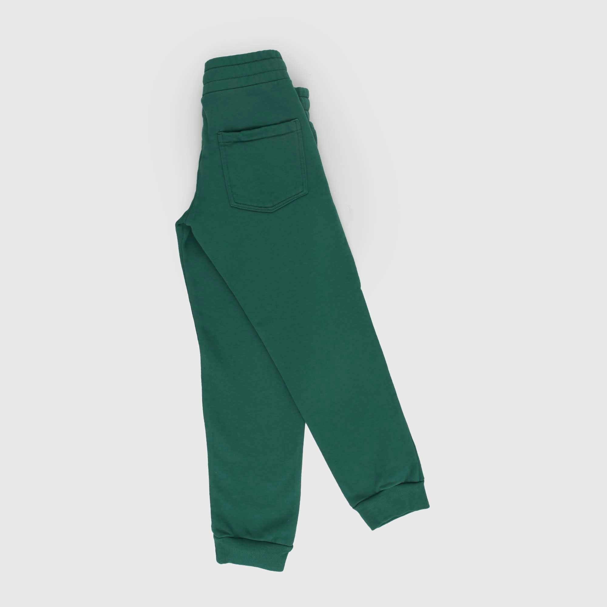 Pantalone jogger verde con Stampa quadrifoglio - annameglio.com abbigliamento moda