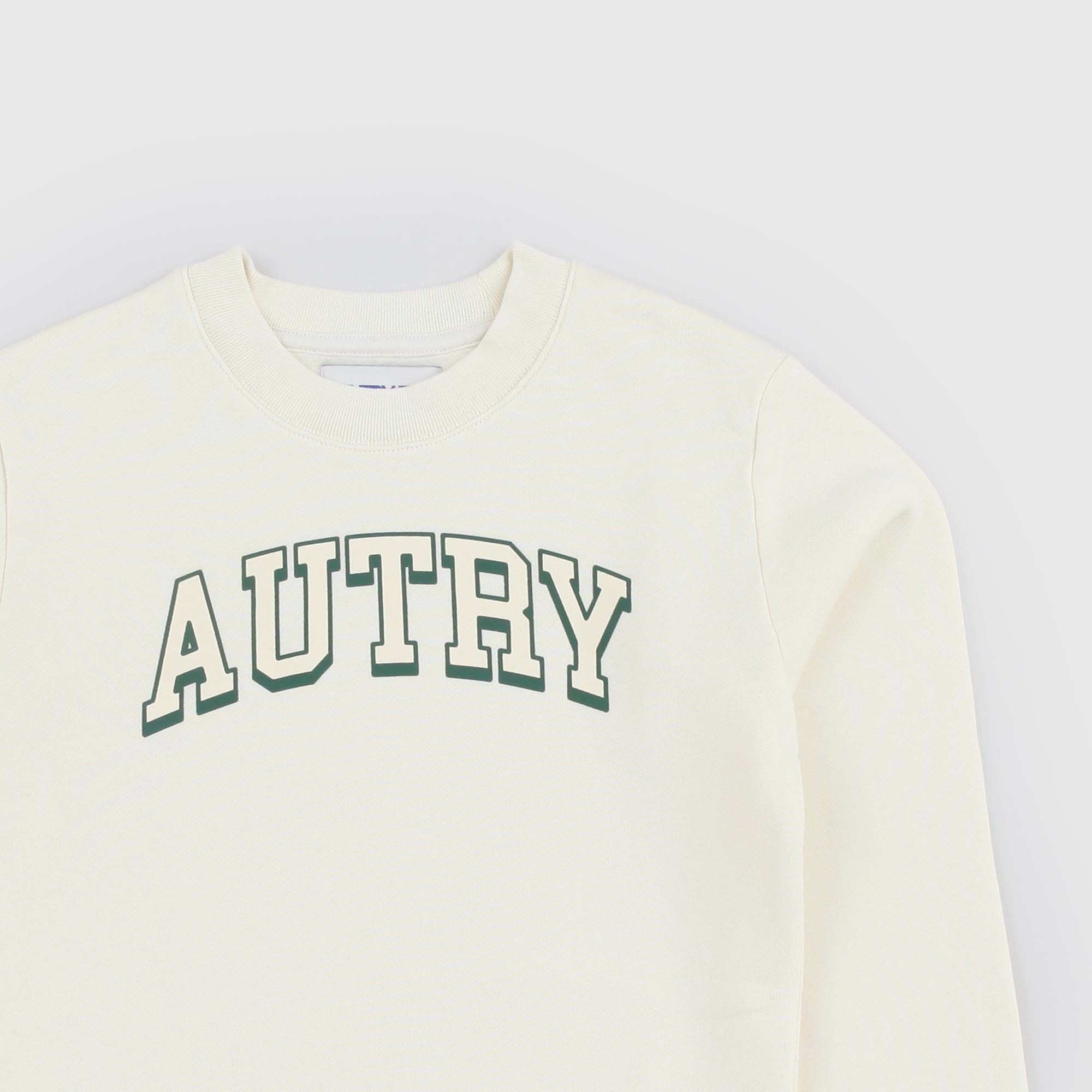 Felpa Bianca con stampa logo unisex - annameglio.com abbigliamento moda