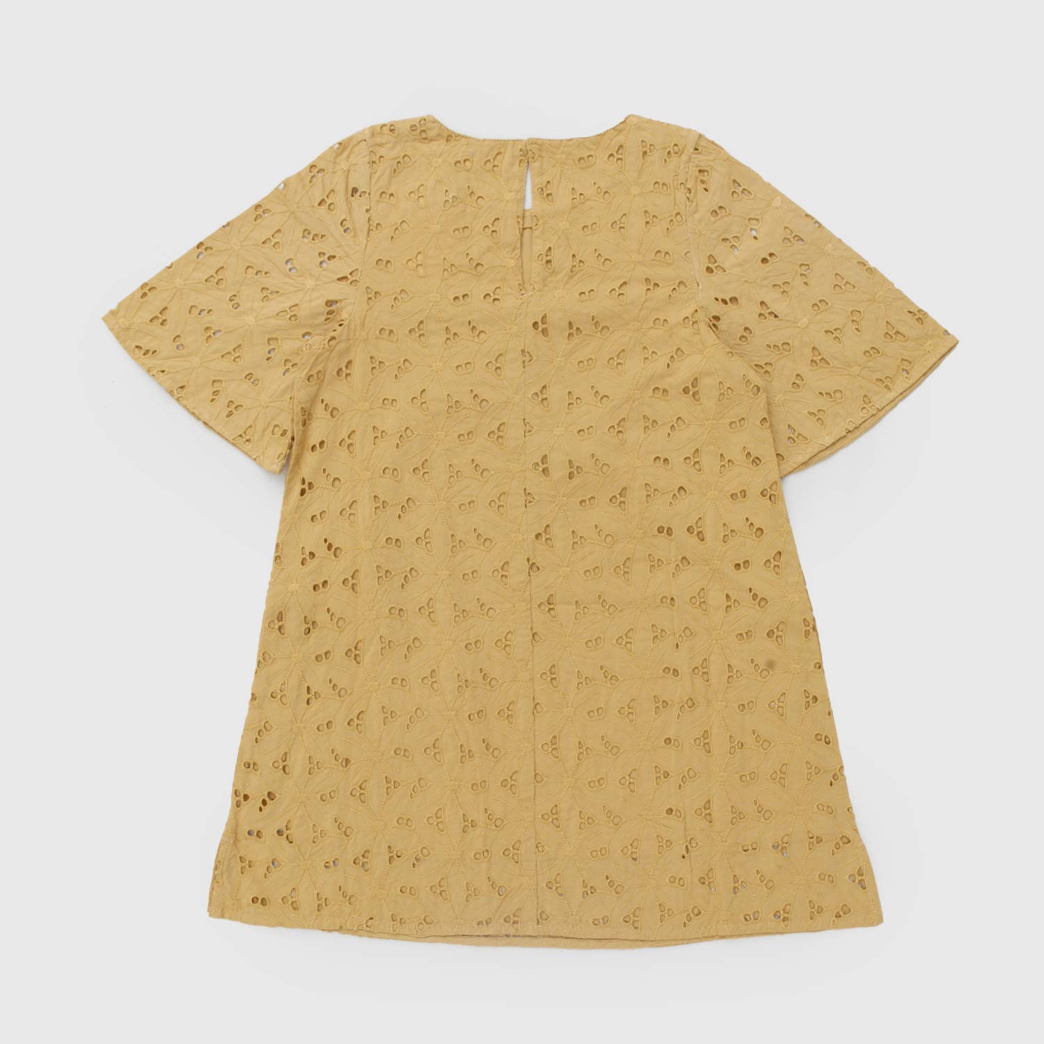 Abito Bambina Provence ricamo nocciola - annameglio.com abbigliamento moda