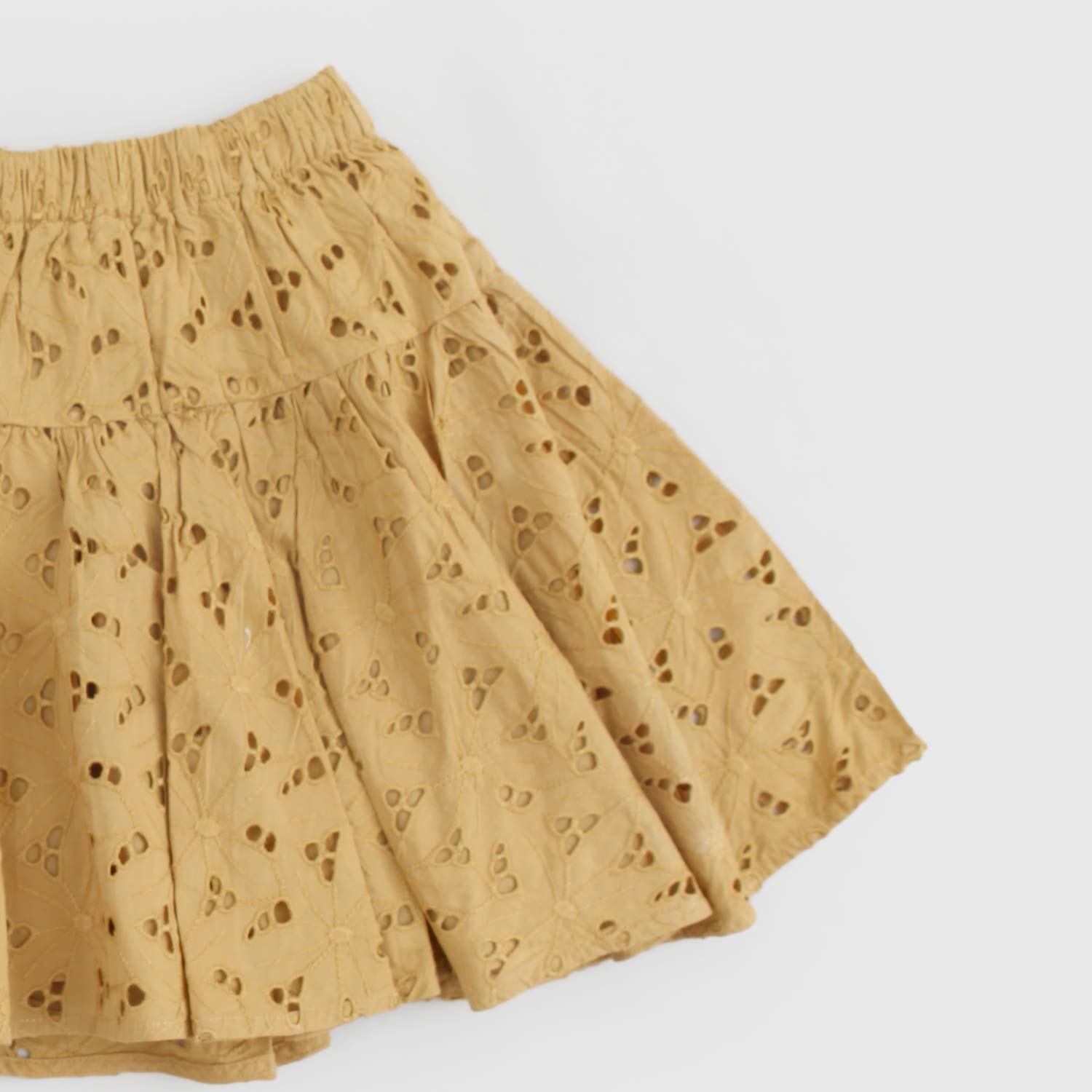 Gonna ricamata provence caffè - annameglio.com abbigliamento moda