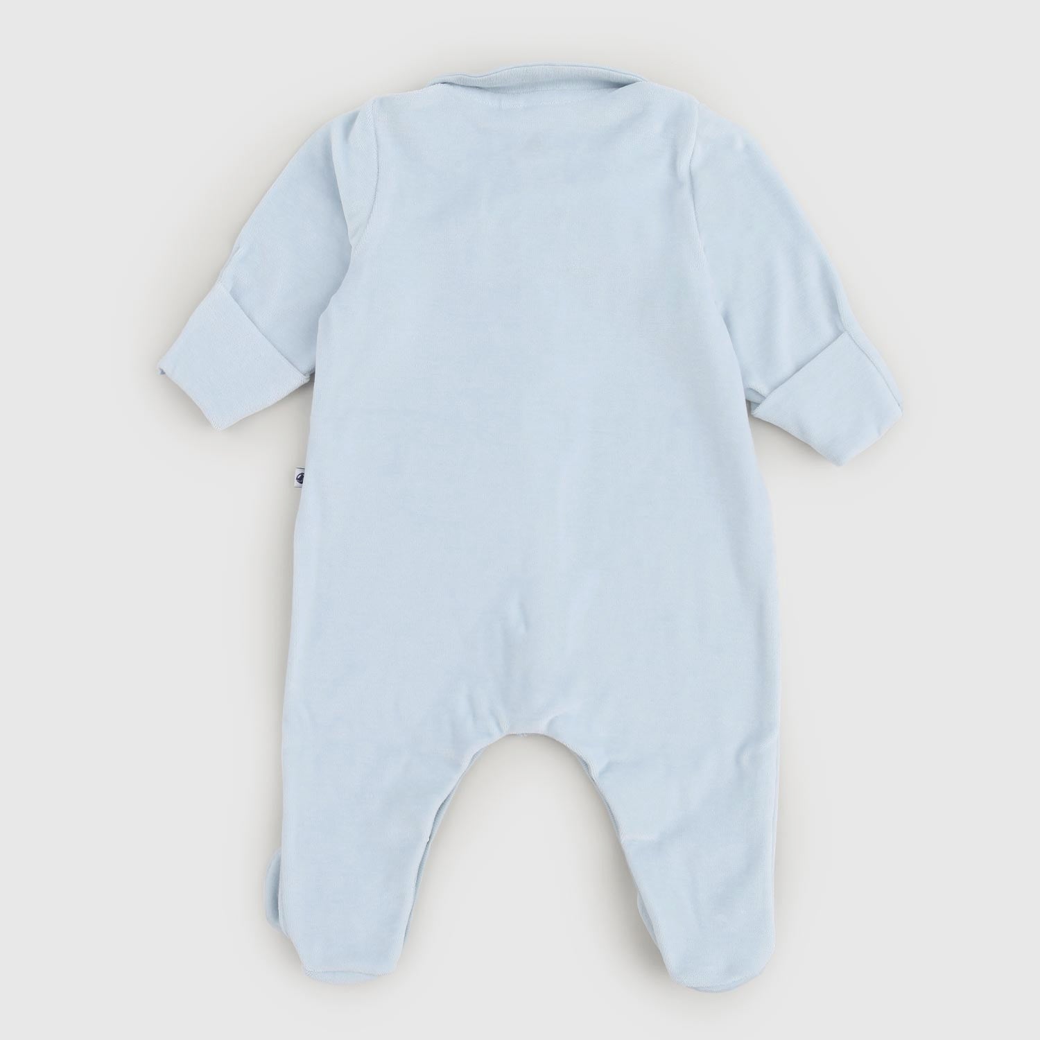 Tutina neonato in velluto e cuore ricamato - annameglio.com abbigliamento moda