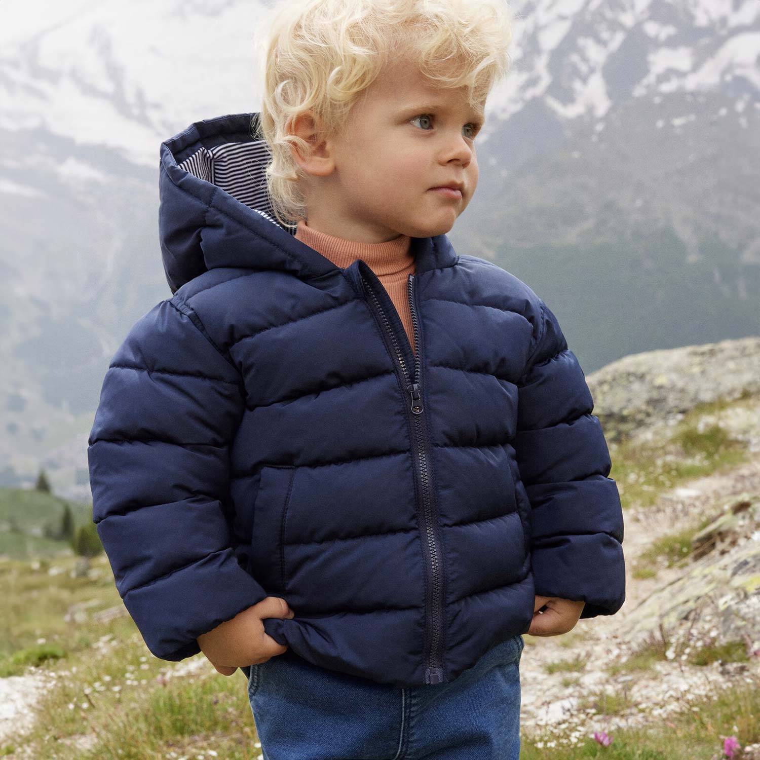 Piumino in pile foderato per neonato - annameglio.com abbigliamento moda