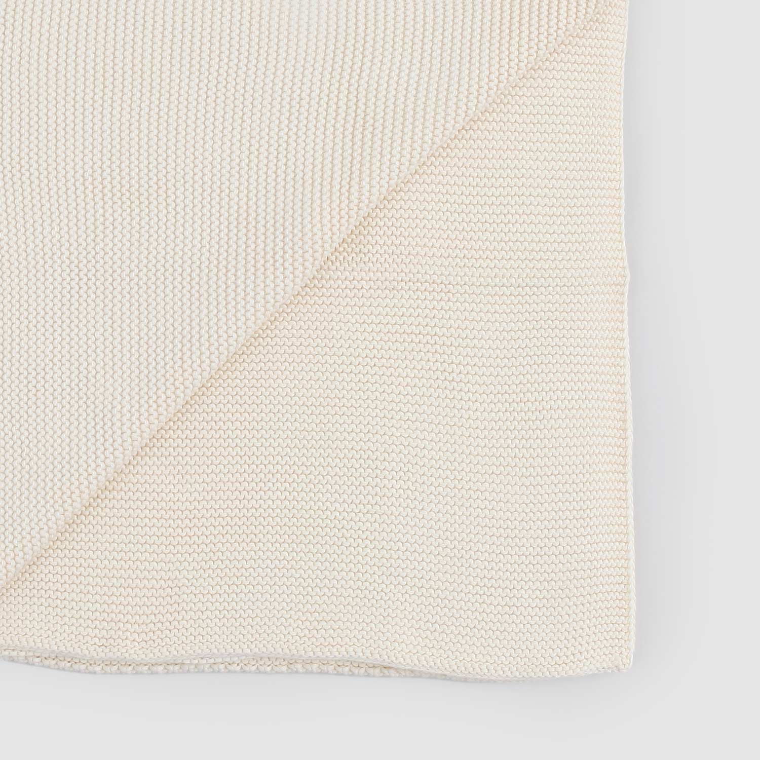 Coperta Unisex crema in tricot - annameglio.com abbigliamento moda