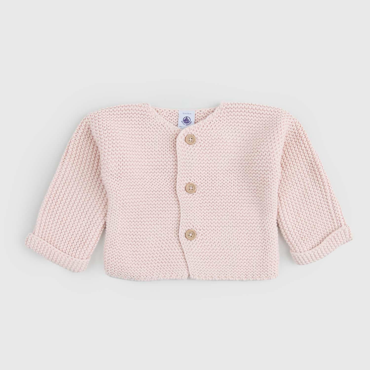 Cardigan rosa in tricot punto legaccio neonato - annameglio.com abbigliamento moda