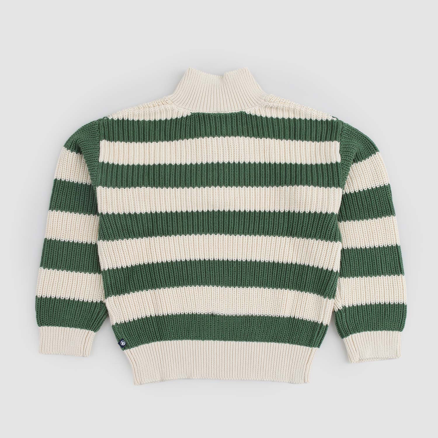 Maglione dolcevita con mezza cerniera in cotone - annameglio.com abbigliamento moda