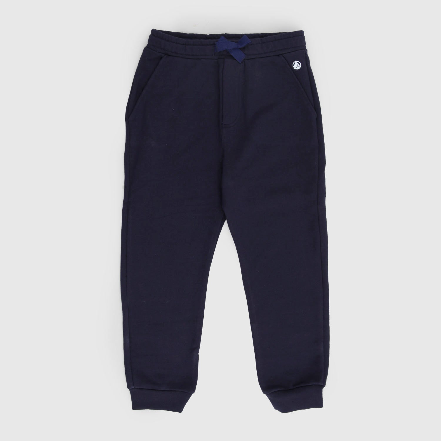 Pantaloni jogger blu smoking in cotone - annameglio.com abbigliamento moda