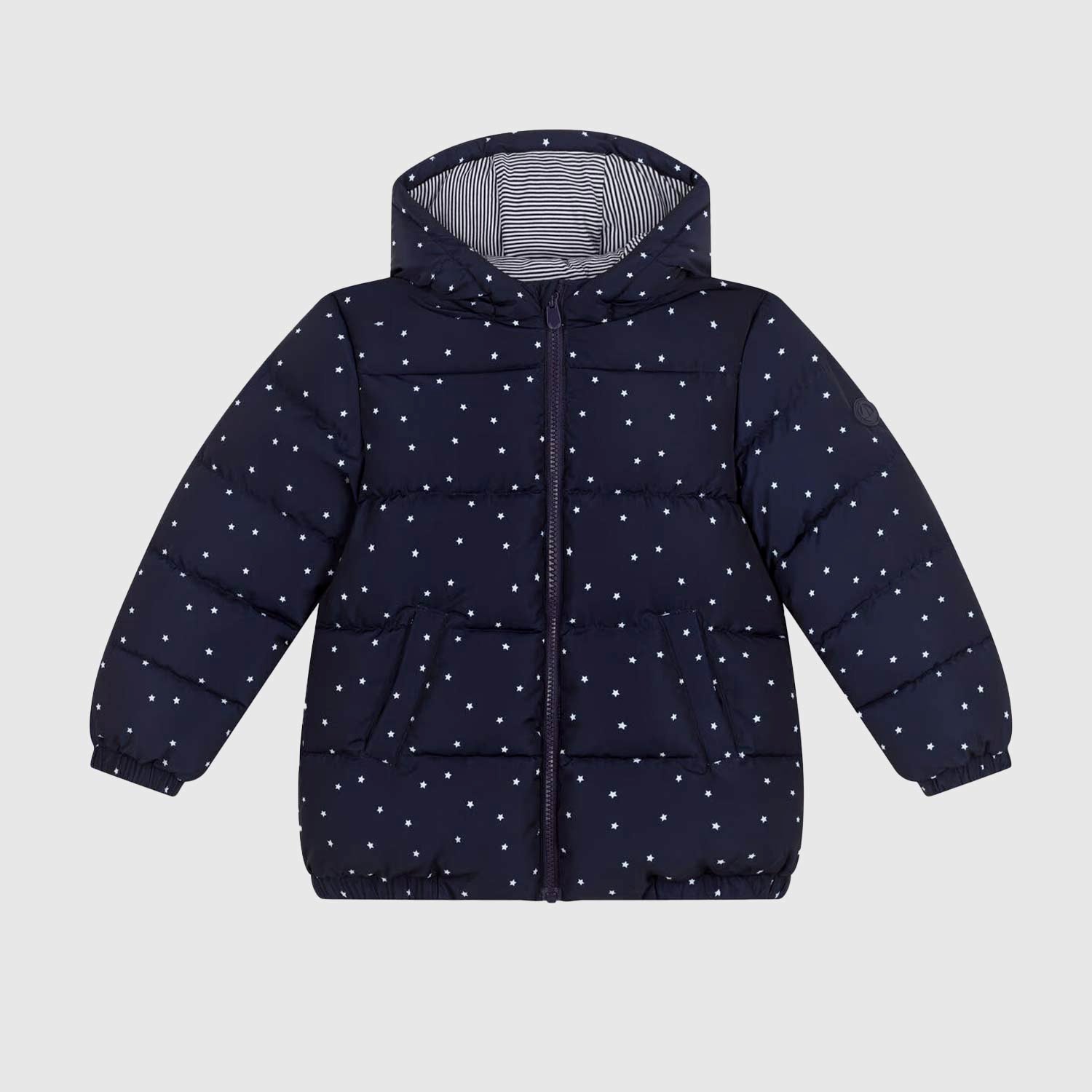 Piumino unisex blu navy stelle all-over - annameglio.com abbigliamento moda