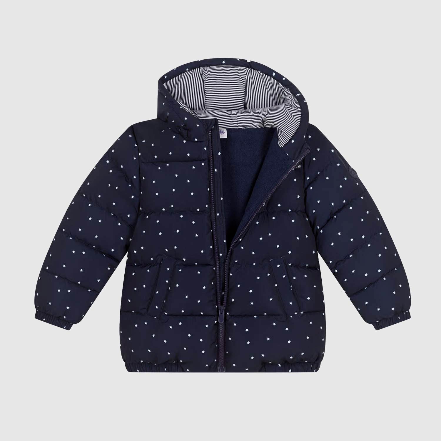 Piumino unisex blu navy stelle all-over - annameglio.com abbigliamento moda
