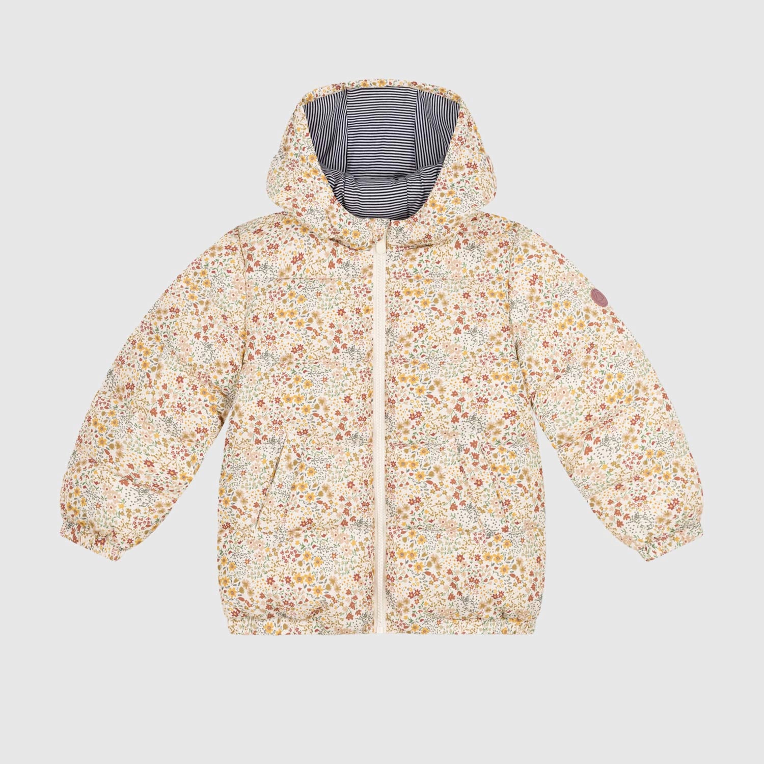 Piumino unisex tema floreale multicolor - annameglio.com abbigliamento moda