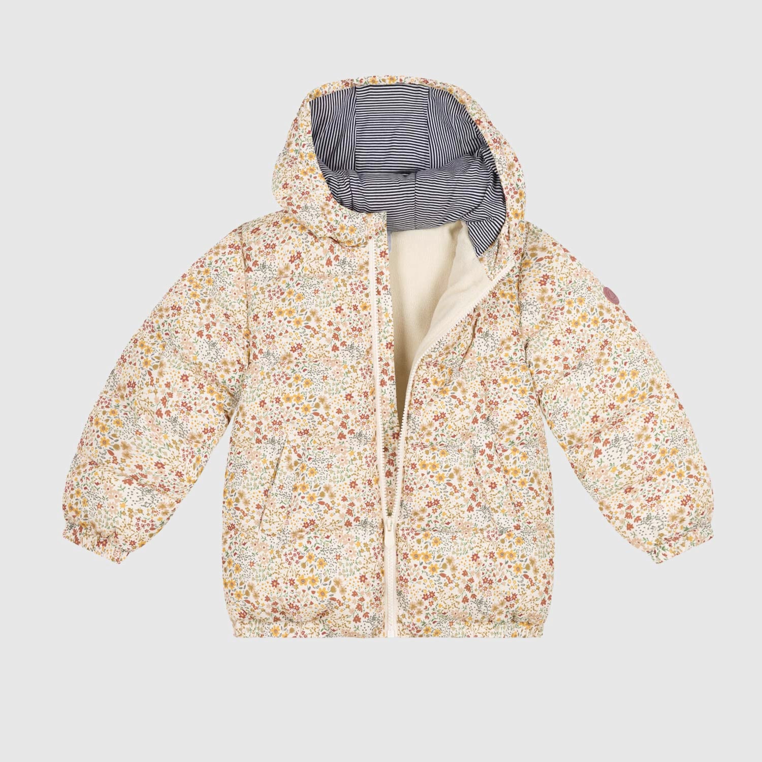 Piumino unisex tema floreale multicolor - annameglio.com abbigliamento moda