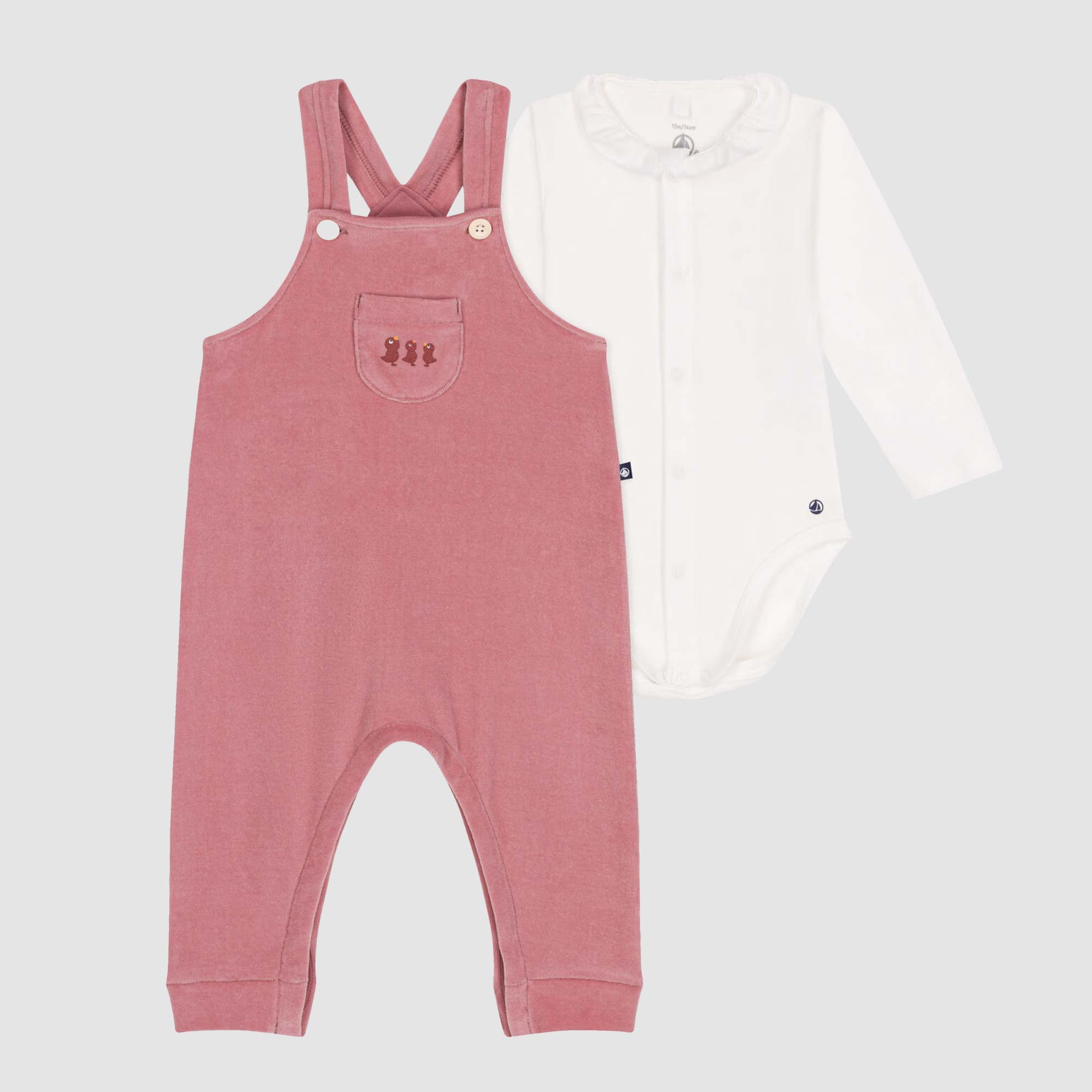Set Salopette e Body firmato Petit Bateau - annameglio.com abbigliamento moda