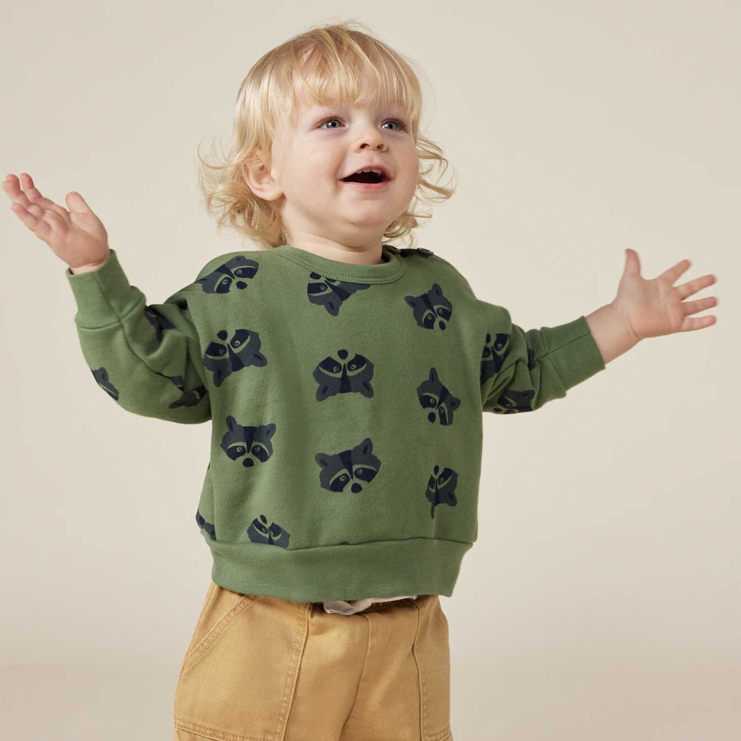 Maglia neonato in tessuto felpato verde - annameglio.com abbigliamento moda