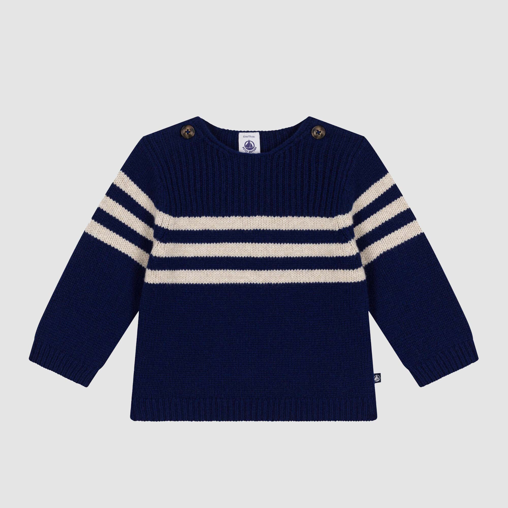 Pullover unisex a Righe firmato Petit Bateau - annameglio.com abbigliamento moda