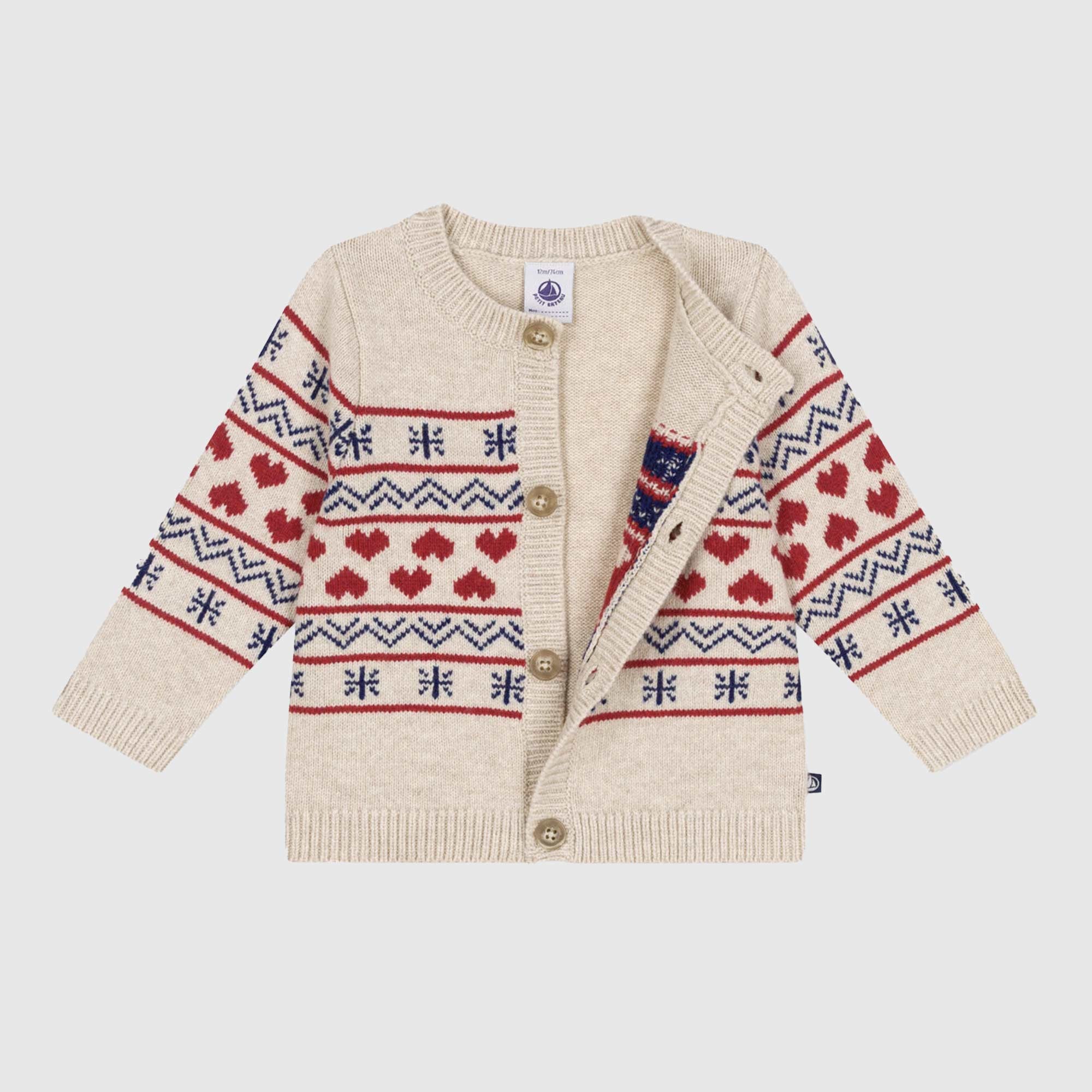 Cardigan beige firmato Petit Bateau - annameglio.com abbigliamento moda