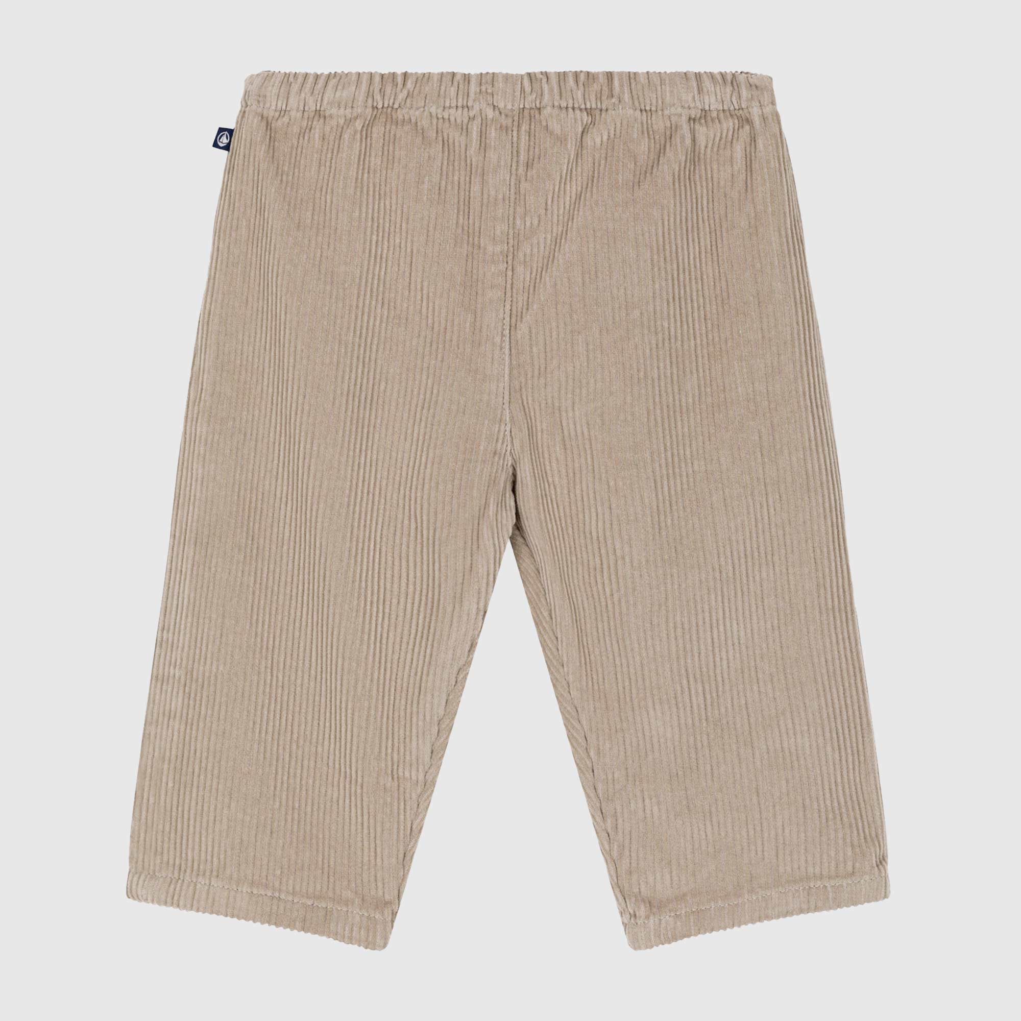 Pantalone beige in velluto a coste - annameglio.com abbigliamento moda