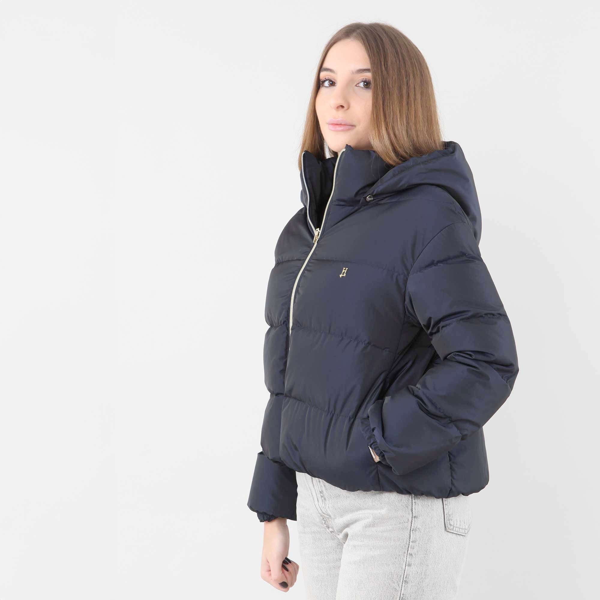 Piumino Con Cappuccio Firmato Herno - annameglio.com abbigliamento moda