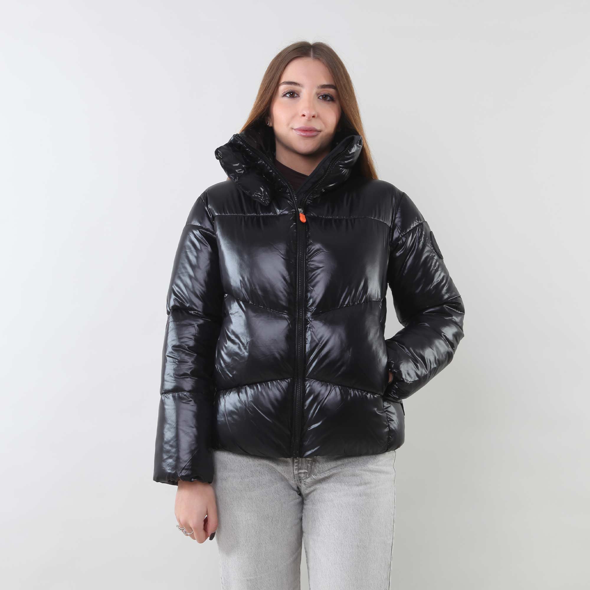 Piumino Nero SAVE THE DUCK - annameglio.com abbigliamento moda