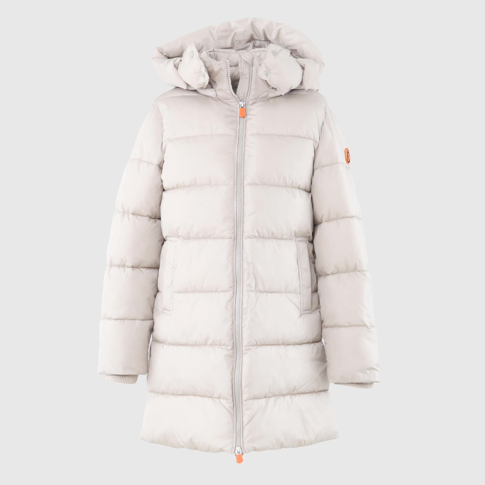 Piumino Bianco Lungo Trapuntato - annameglio.com abbigliamento moda