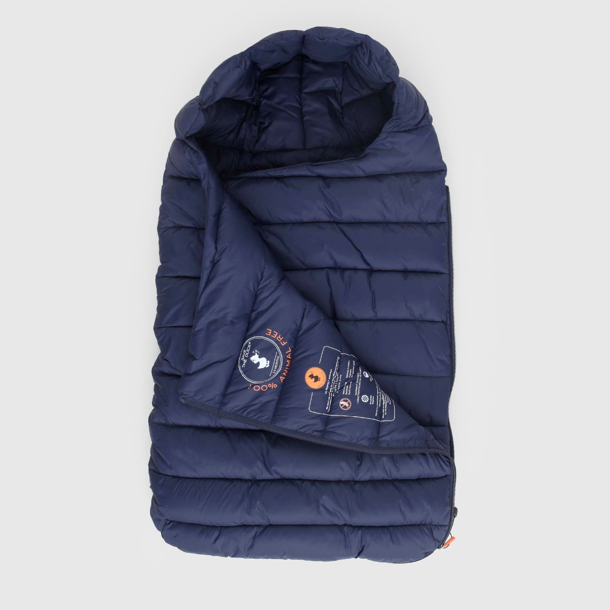 Sacco Nanna May Blu SAVE THE DUCK - annameglio.com abbigliamento moda