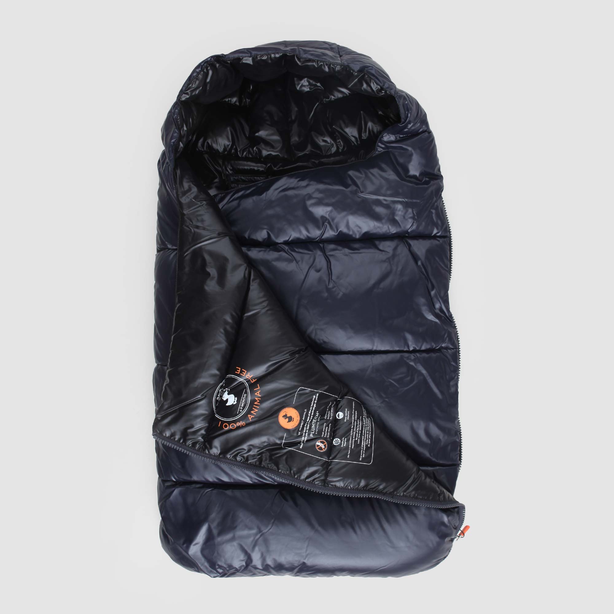 Sacco Nanna Kay Blu Firmato SAVE THE DUCK - annameglio.com abbigliamento moda