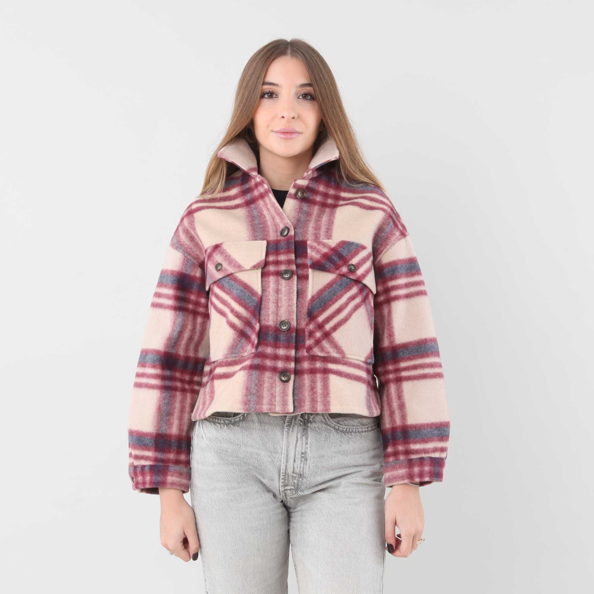 Giacca A Quadri LES TEMPS DES CERISES - annameglio.com abbigliamento moda