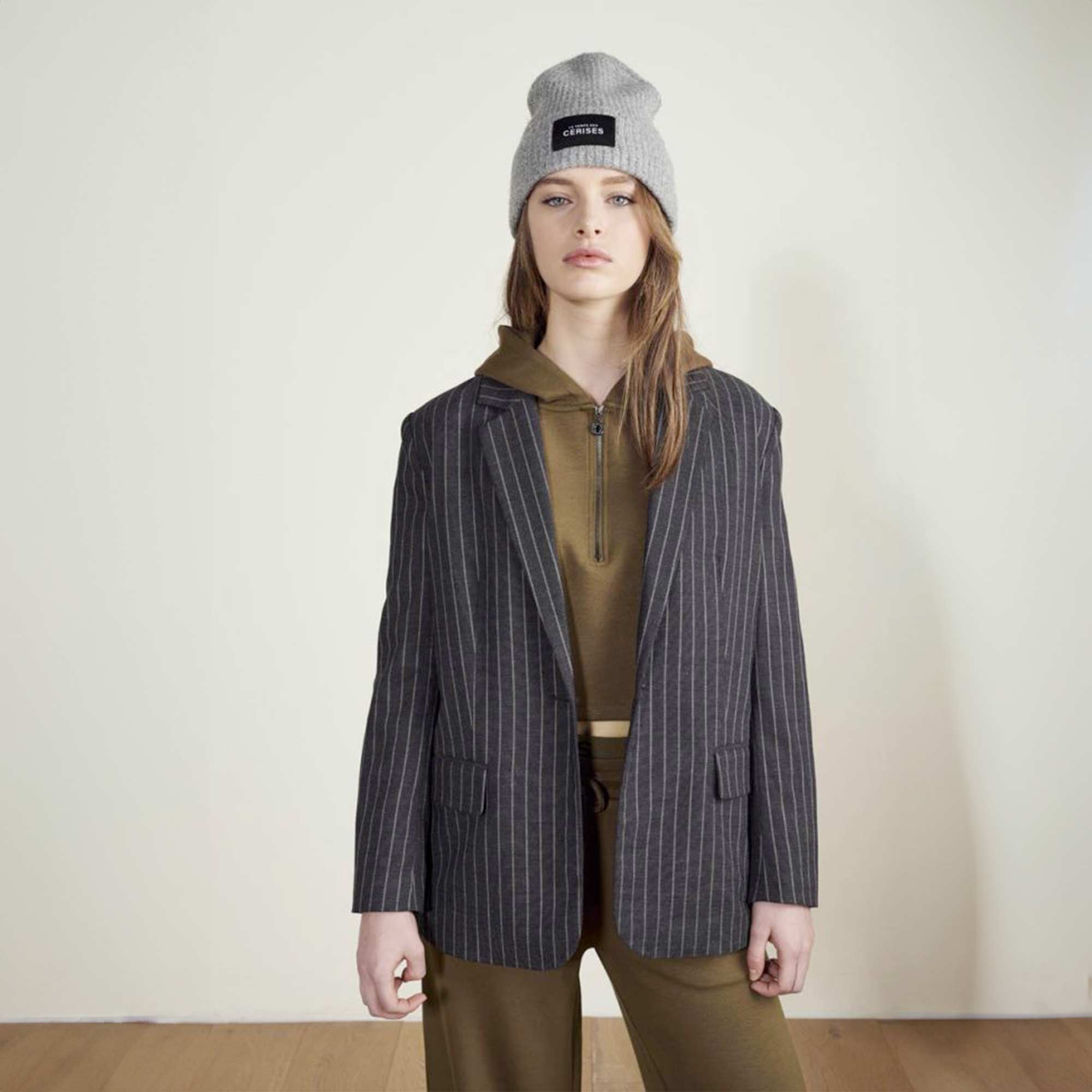 Giacca antracite LE TEMPS DE CERISES - annameglio.com abbigliamento moda