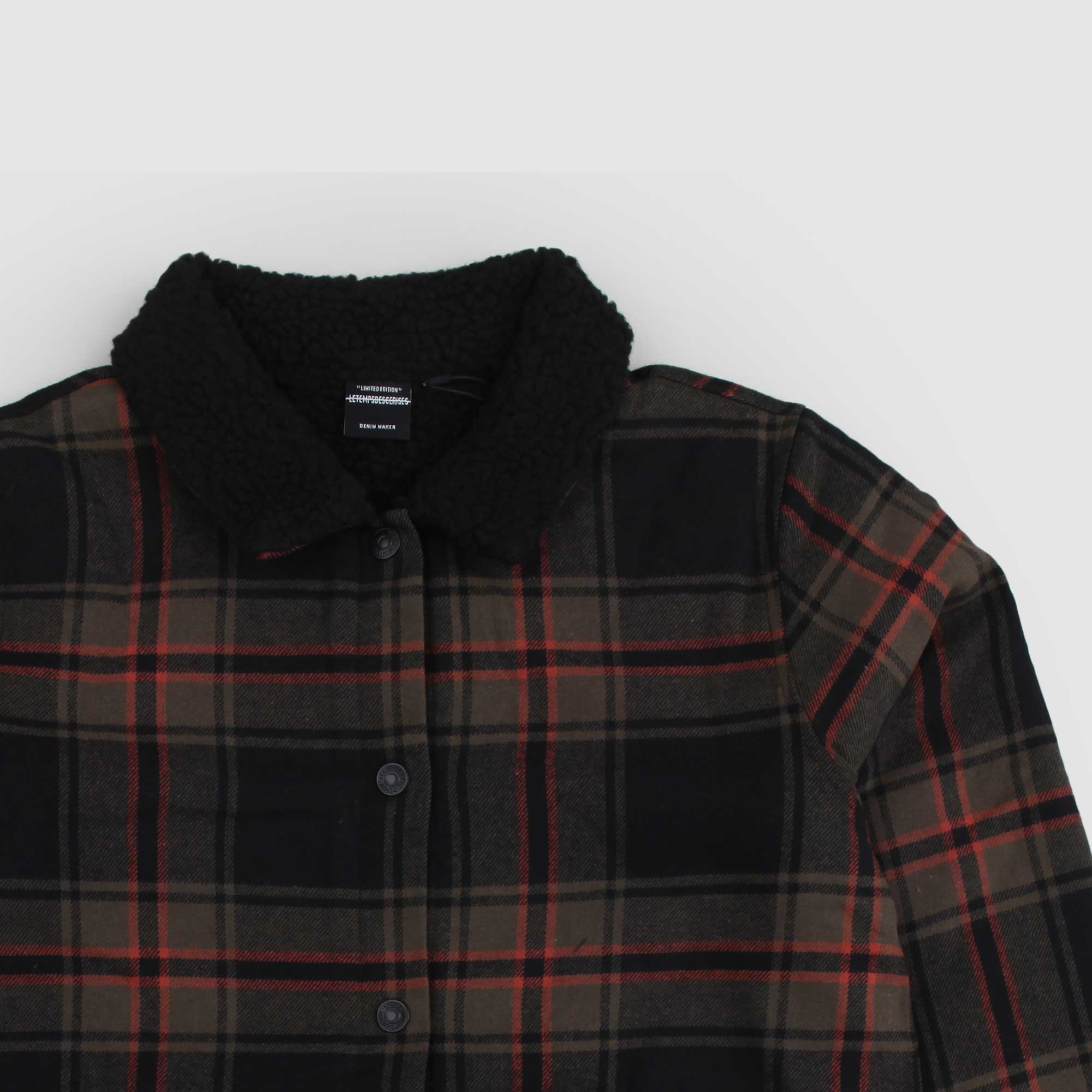 Giacca Camicia Base Nera e Verde - annameglio.com abbigliamento moda