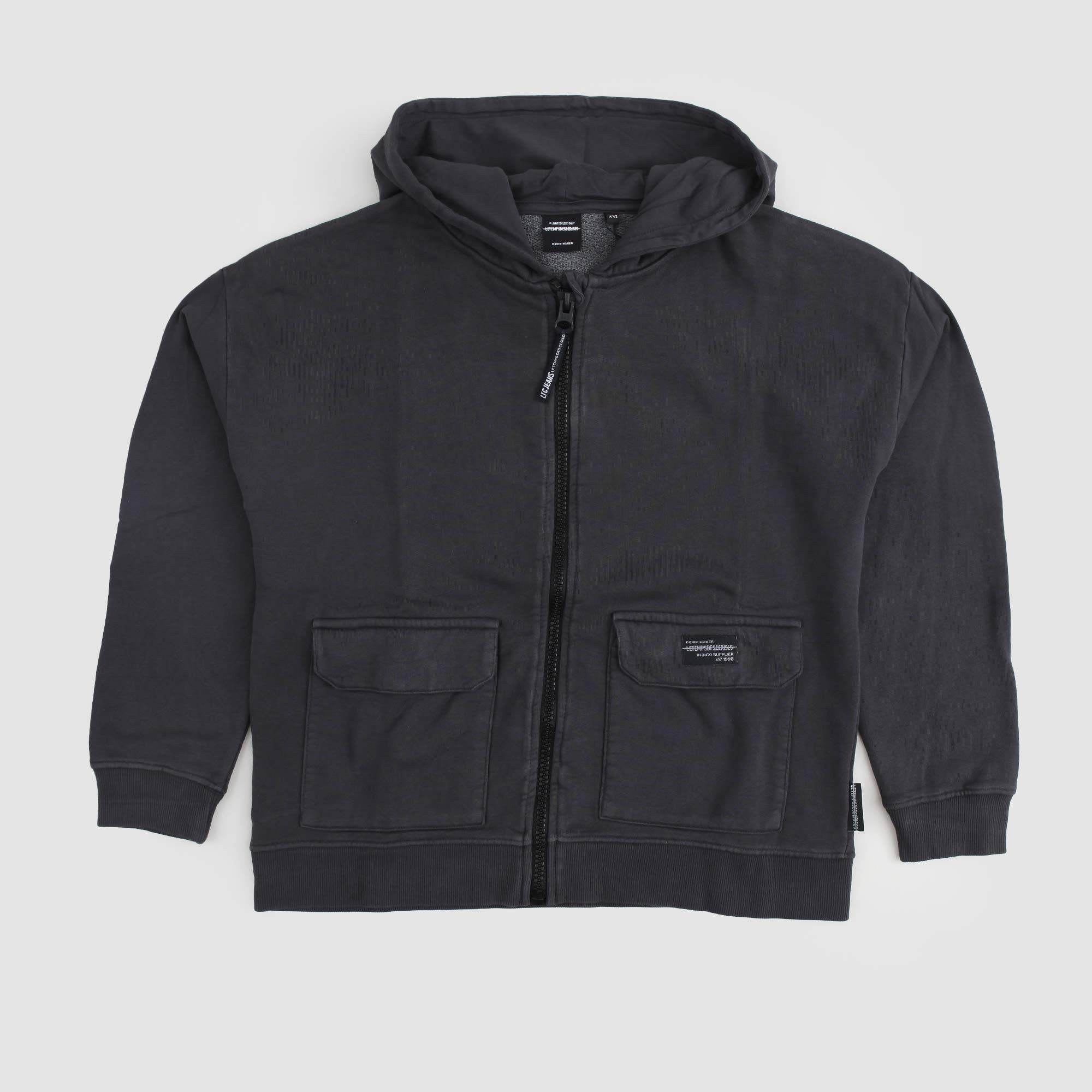 Felpa Antracite Firmata LE TEMPS DE CERISES - annameglio.com abbigliamento moda