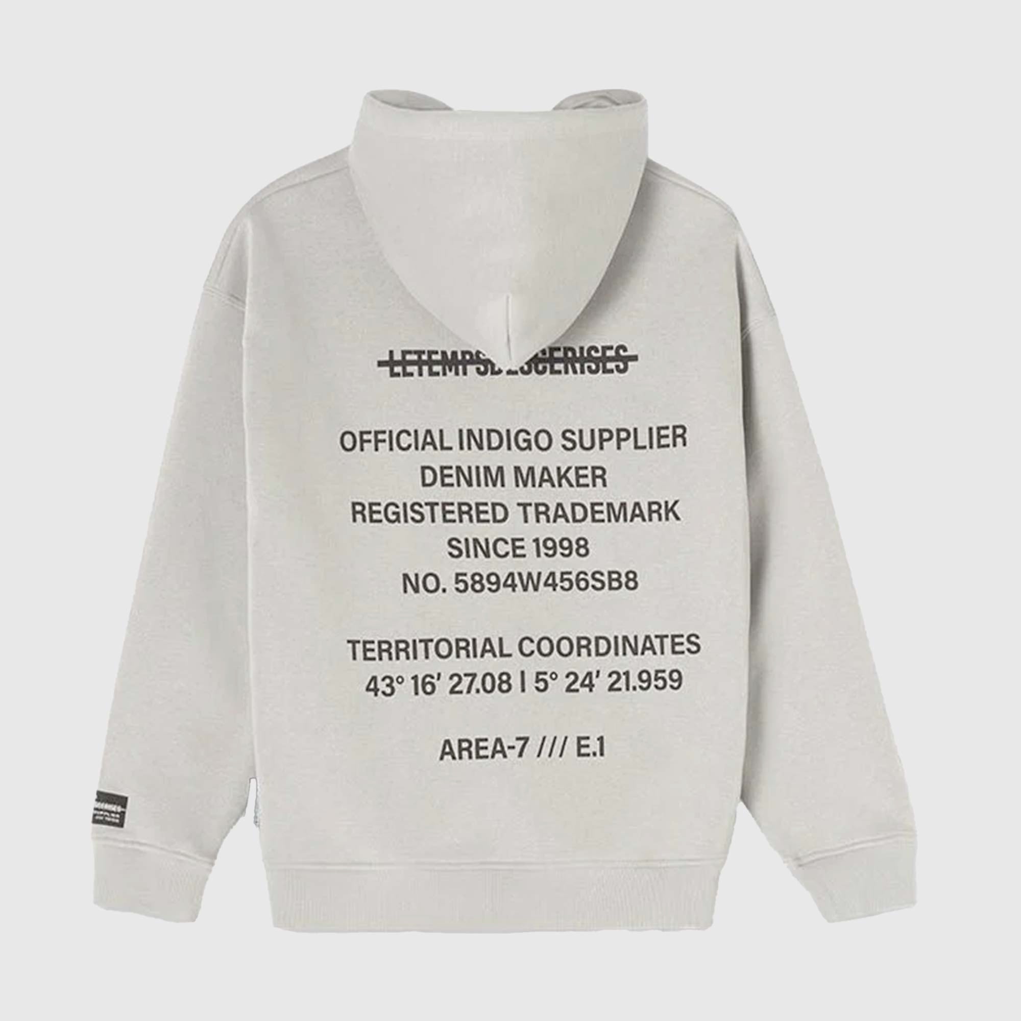 Felpa Grigia Con Cappuccio Le Temps De Cerises - annameglio.com abbigliamento moda