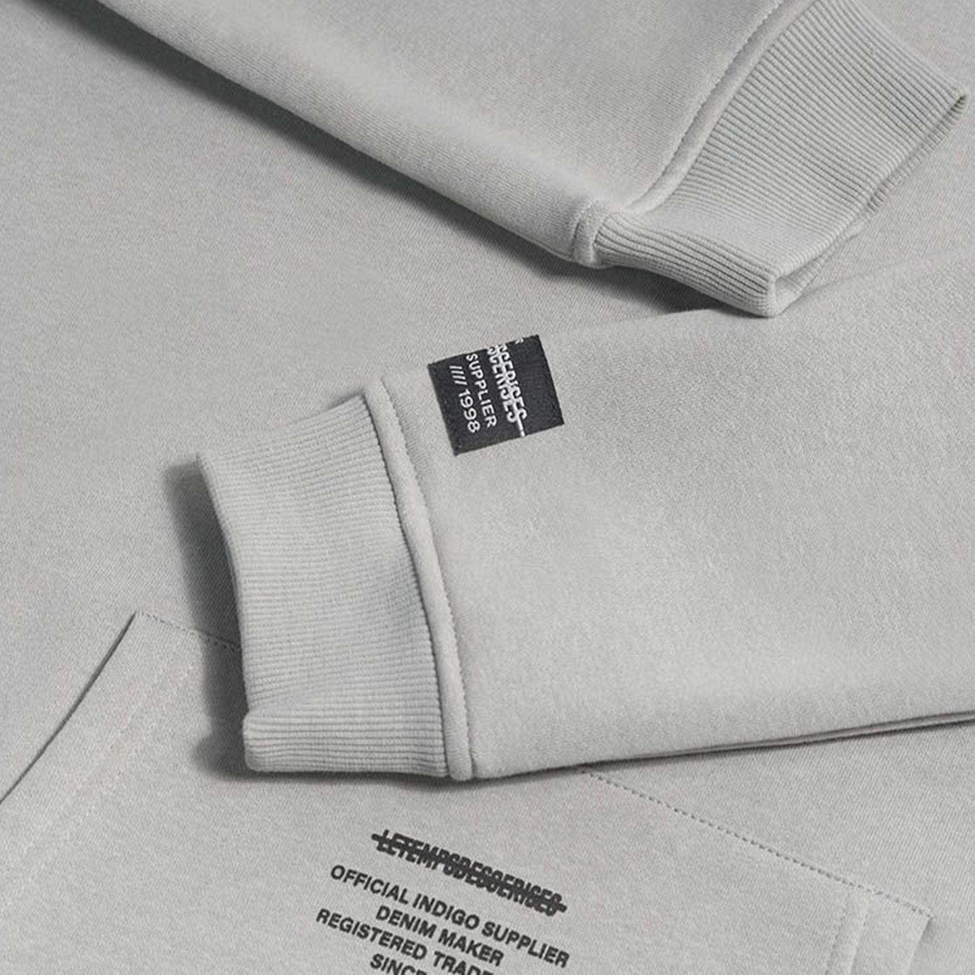 Felpa Grigia Con Cappuccio Le Temps De Cerises - annameglio.com abbigliamento moda