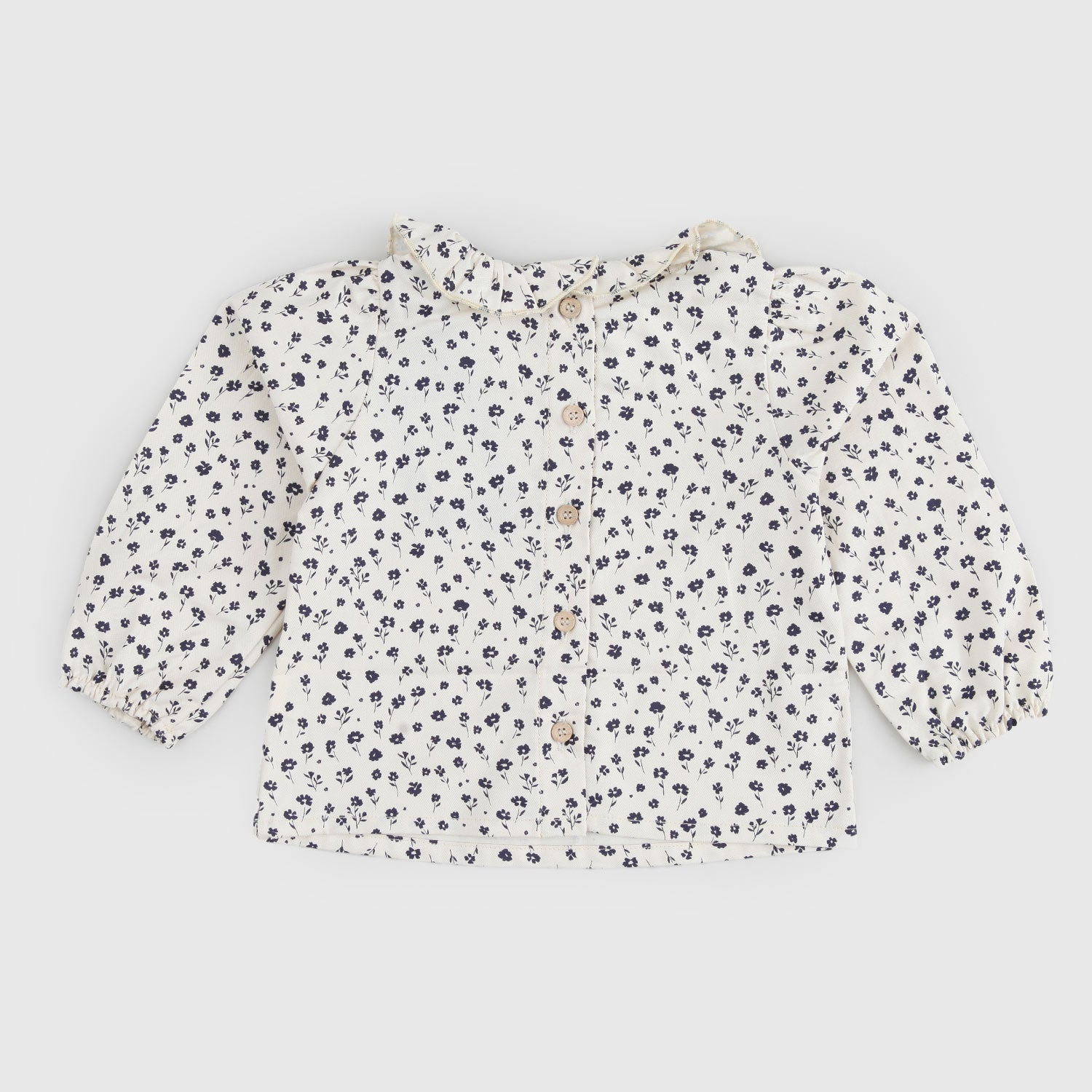 Camicia neonato cotone stampa floreale - annameglio.com abbigliamento moda