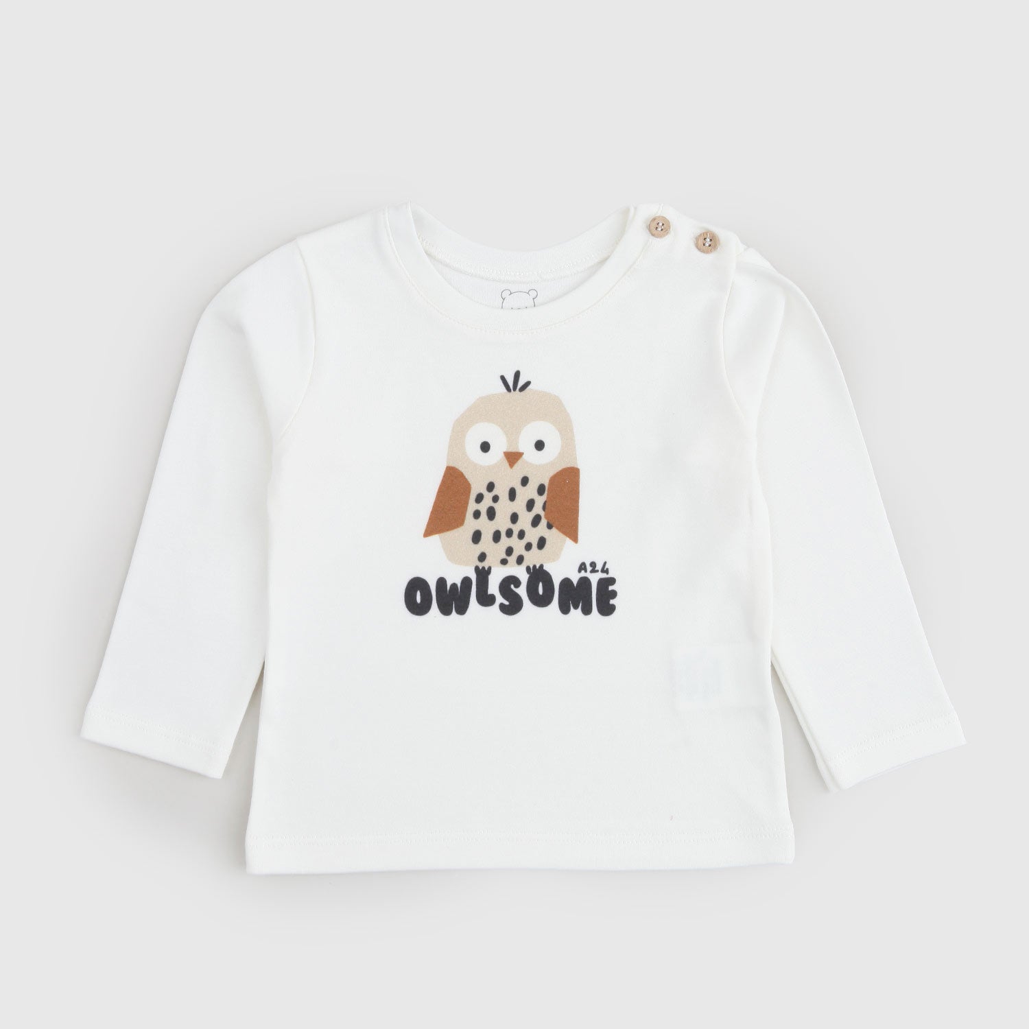 T-shirt stampa gufetto owlsome - annameglio.com abbigliamento moda