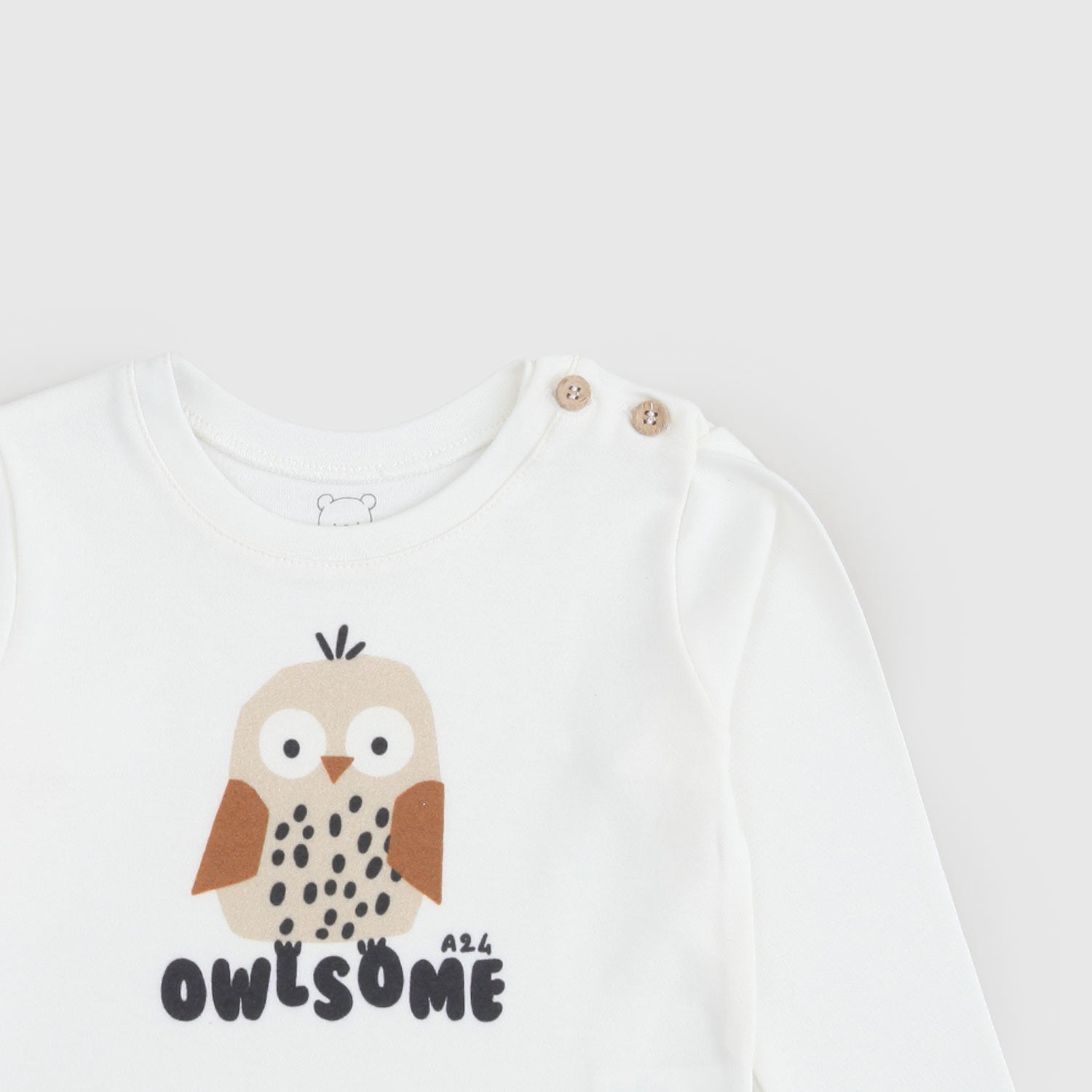 T-shirt stampa gufetto owlsome - annameglio.com abbigliamento moda