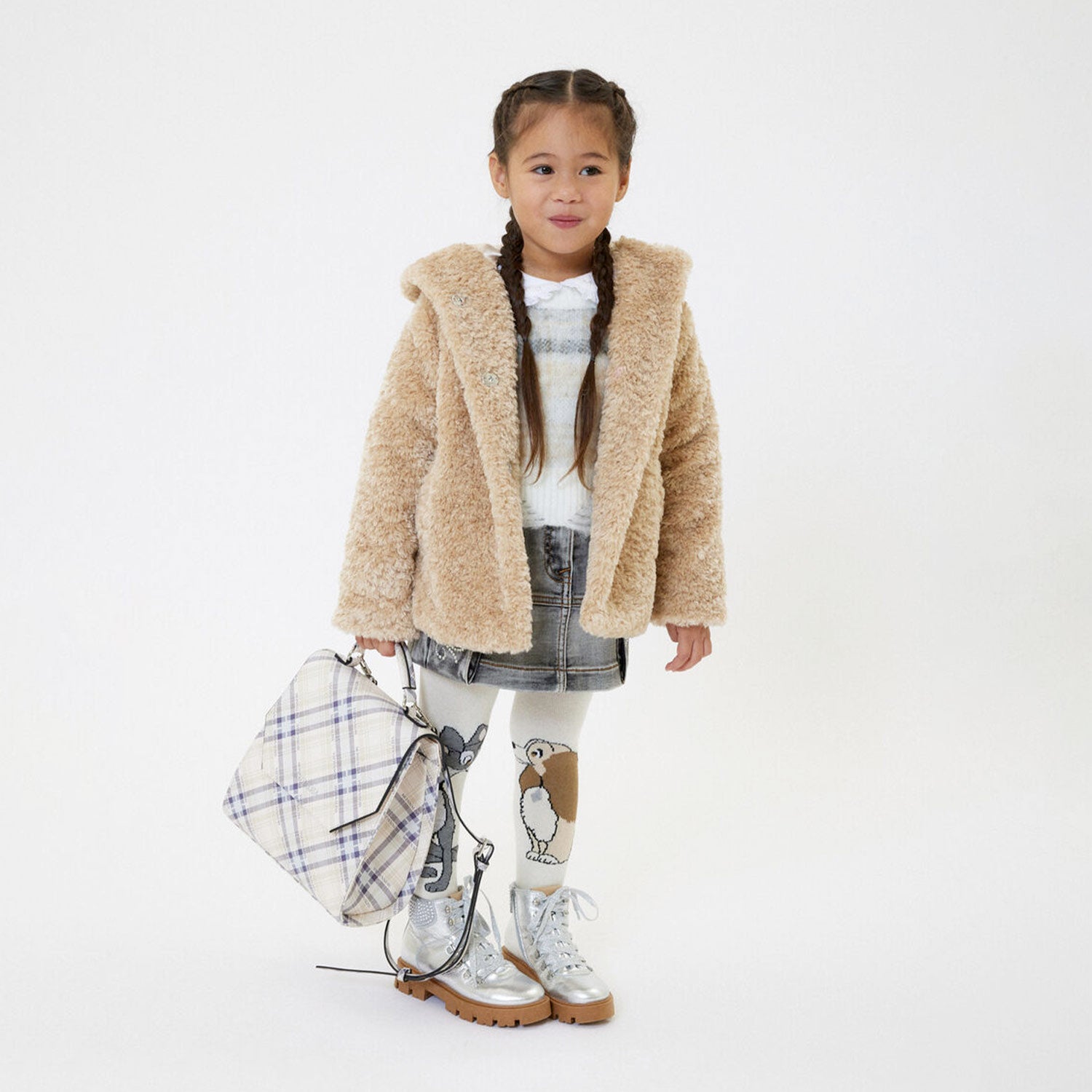 Giacca peluche con cappuccio - annameglio.com abbigliamento moda