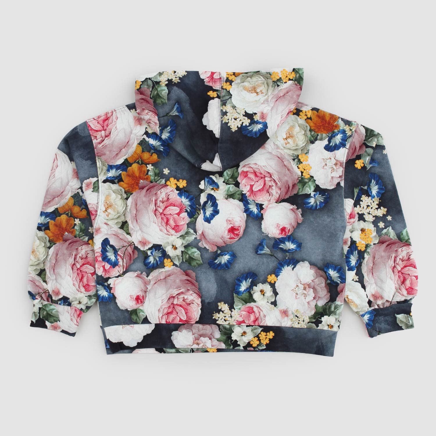 Felpa in cotone con fantasia floreale - annameglio.com abbigliamento moda