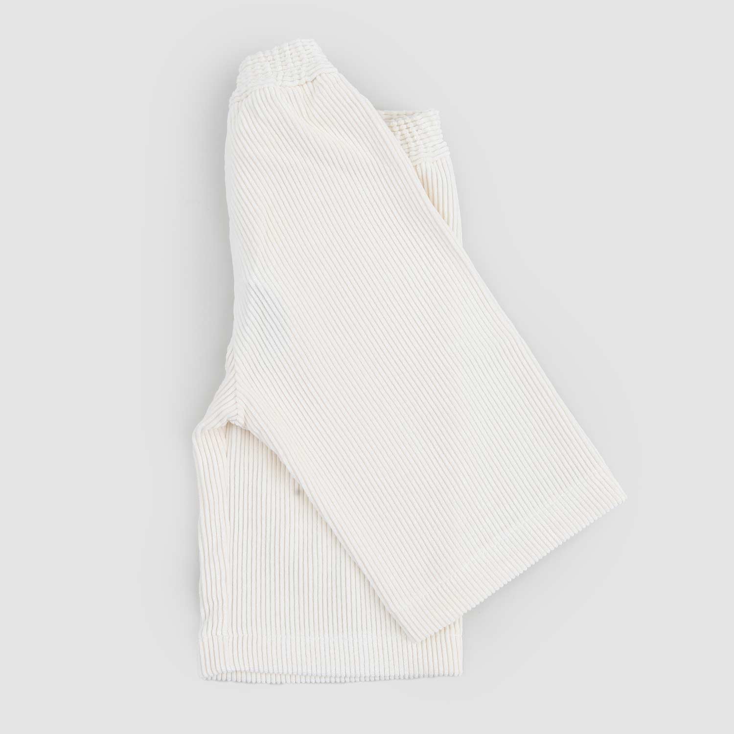 Pantalone panna baby cropped in velluto - annameglio.com abbigliamento moda