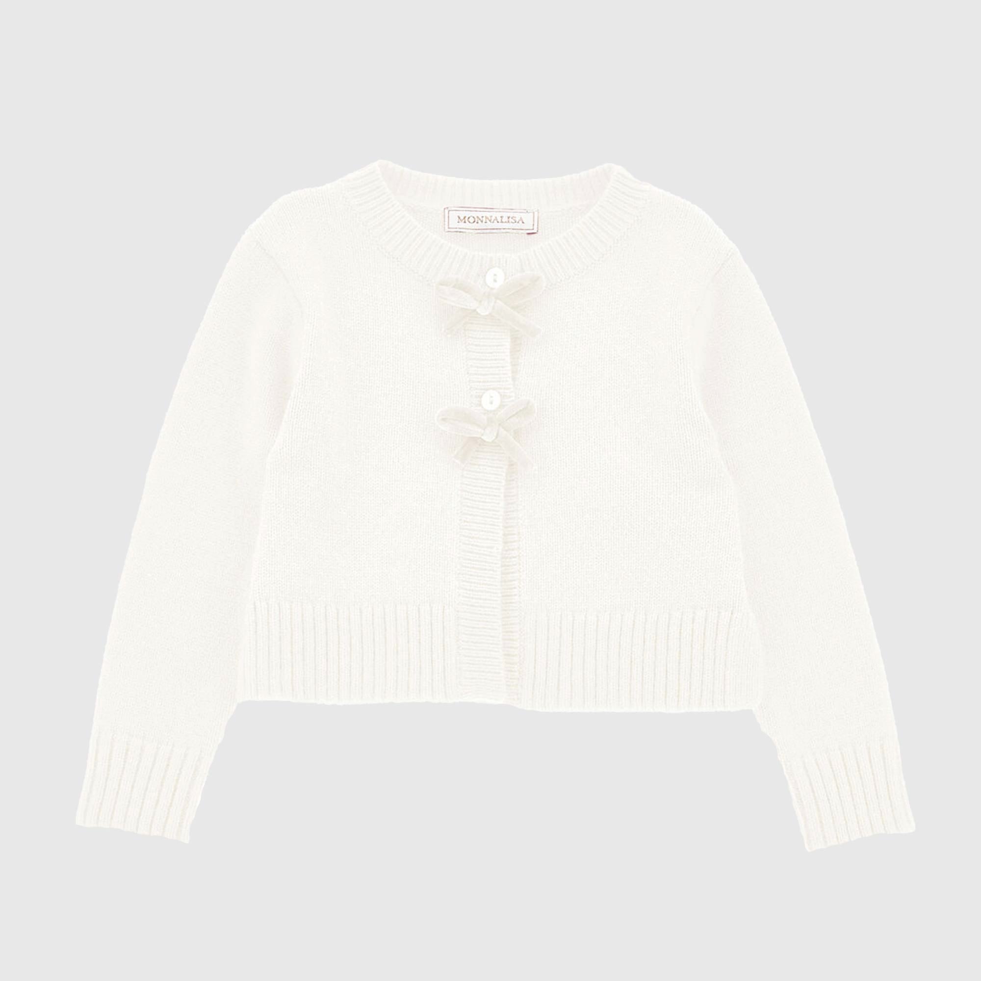 Cardigan panna firmato MONNALISA - annameglio.com abbigliamento moda