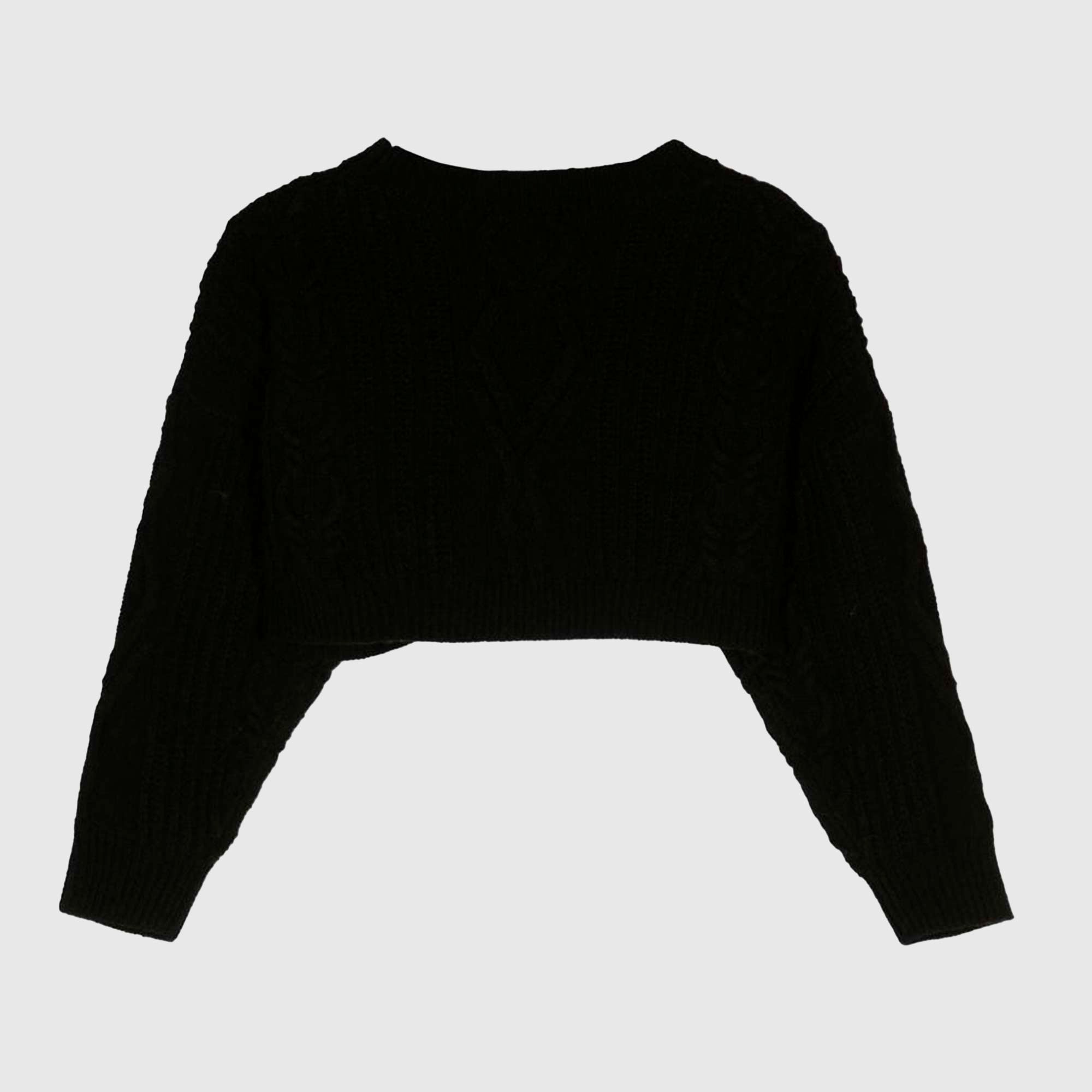 Mini Pullover Nero firmato MONNALISA - annameglio.com abbigliamento moda
