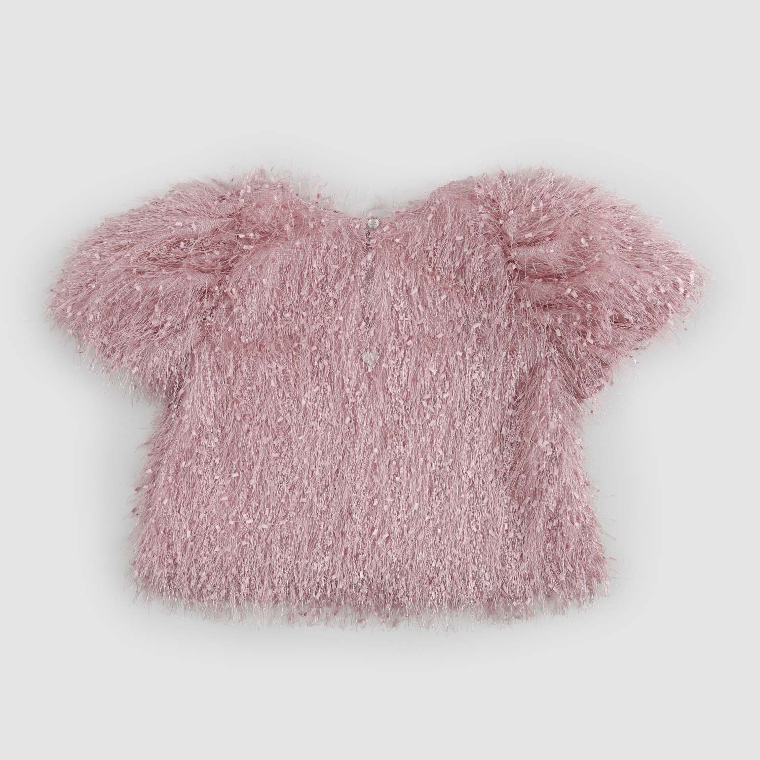 T-shirt top fucsia a frangette - annameglio.com abbigliamento moda