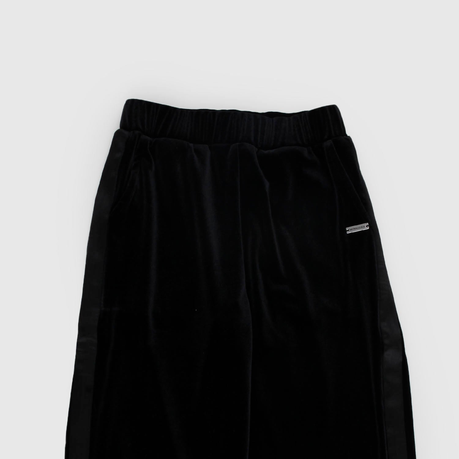 Pantalone a palazzo in ciniglia - annameglio.com abbigliamento moda