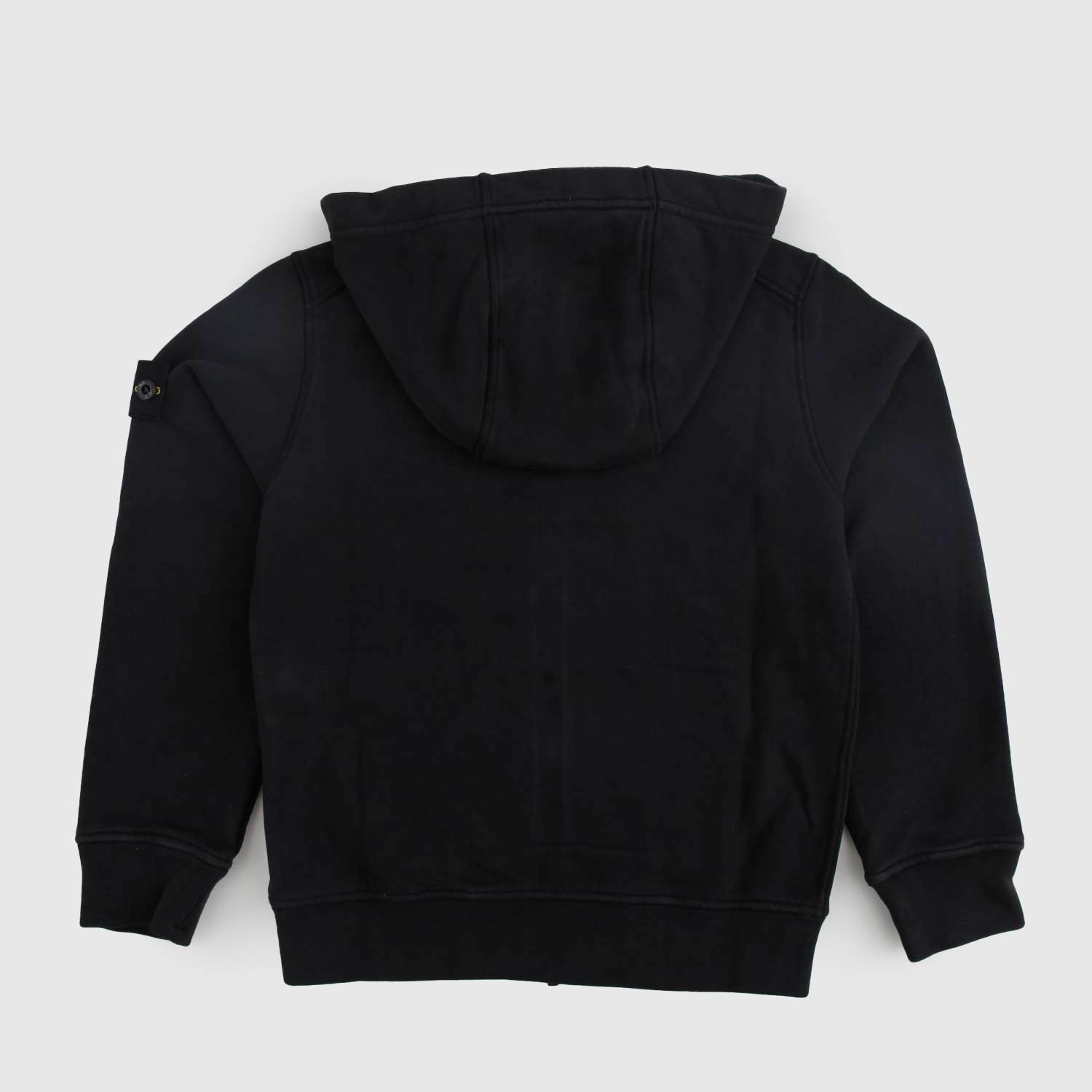 Felpa nera con zip e cappuccio - annameglio.com abbigliamento moda