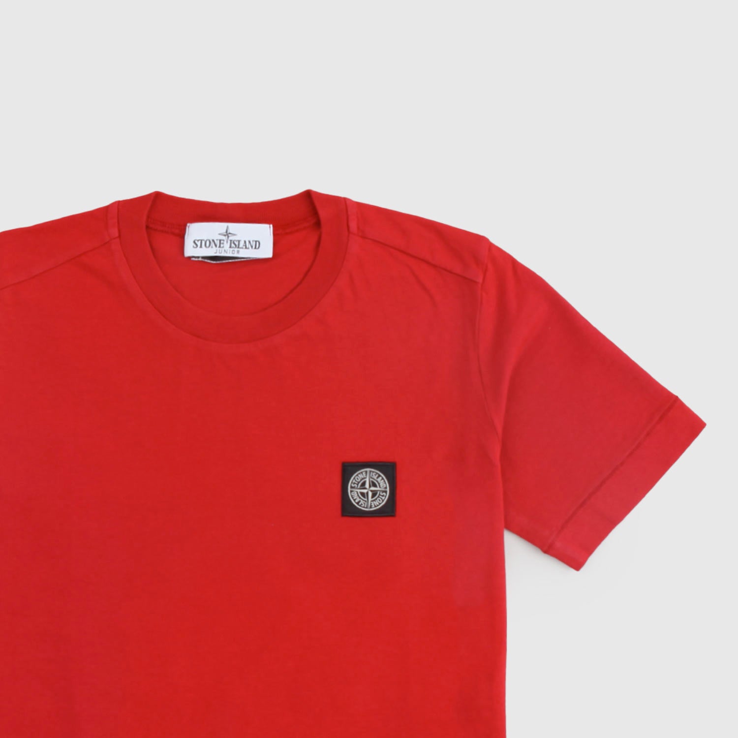 T-shirt Rossa con logo e maniche corte - annameglio.com abbigliamento moda