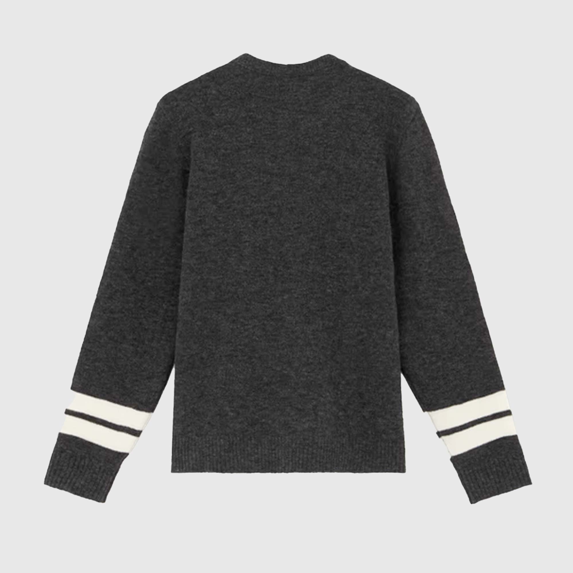 Maglioncino Grigio Melangiato STONE ISLAND - annameglio.com abbigliamento moda