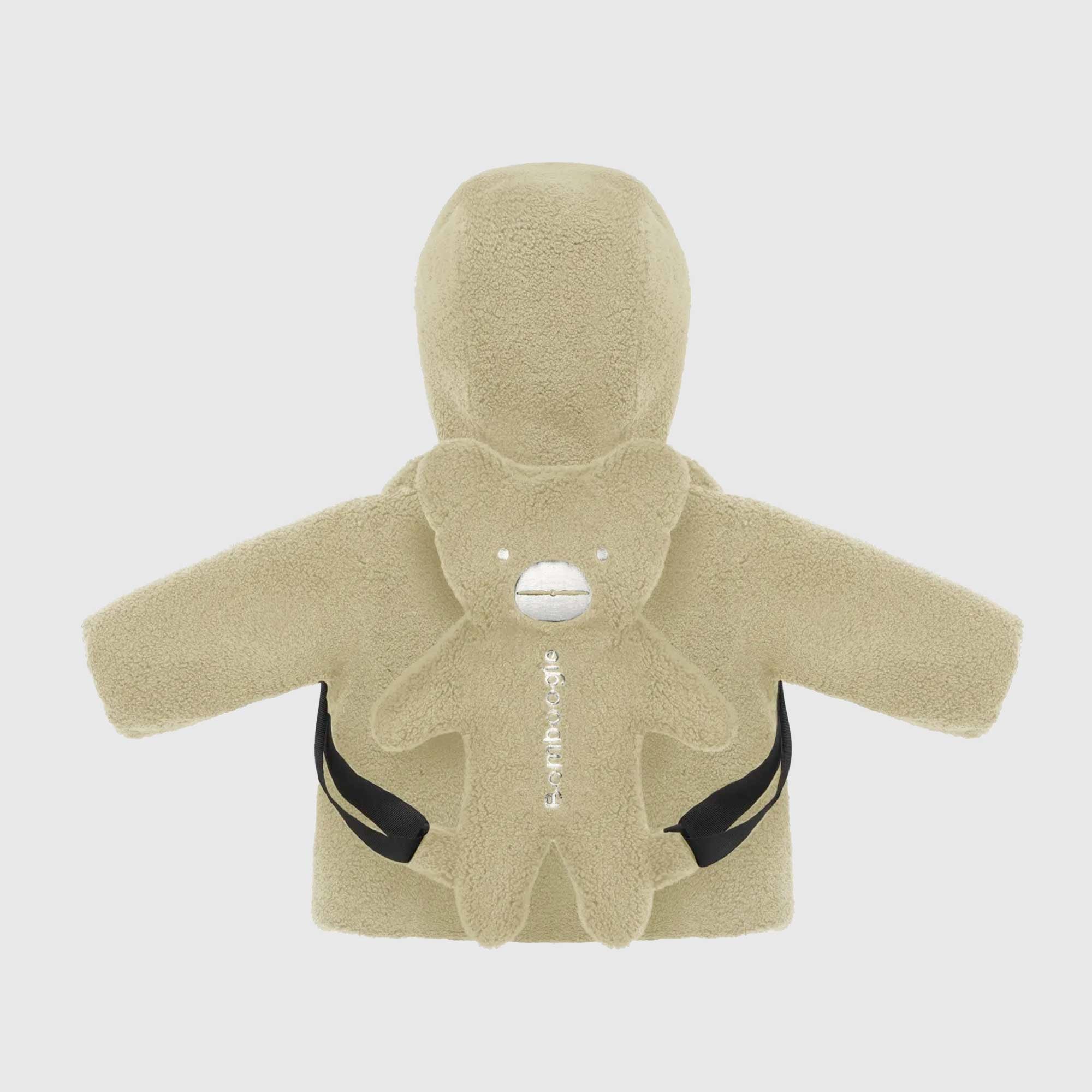 Giubbotto sherpa avorio con cappuccio e zainetto - annameglio.com abbigliamento moda