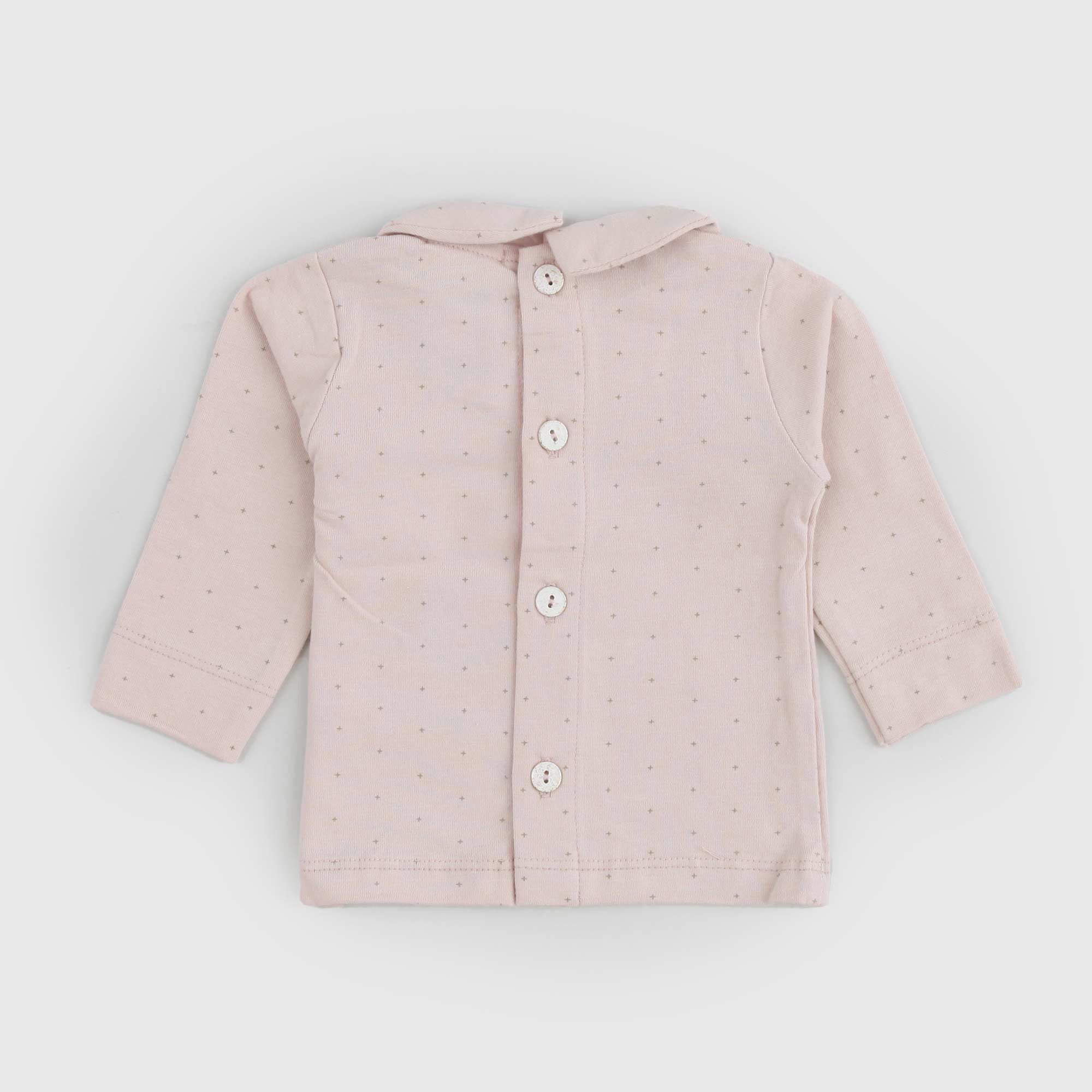 T-shirt a maniche lunghe GABRIELA rosa antico - annameglio.com abbigliamento moda