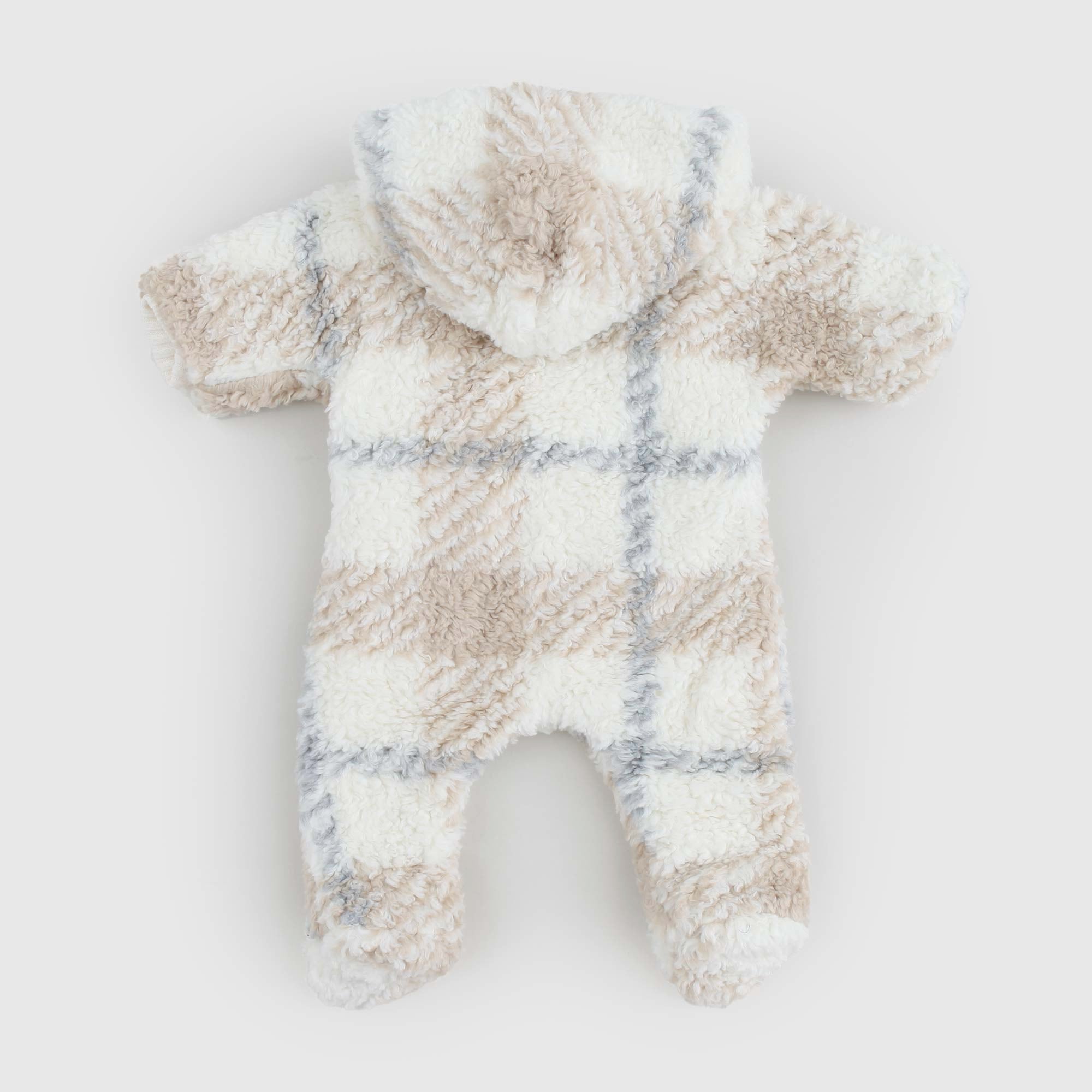 Tutina ecopelliccia a quadri CUGAT - annameglio.com abbigliamento moda