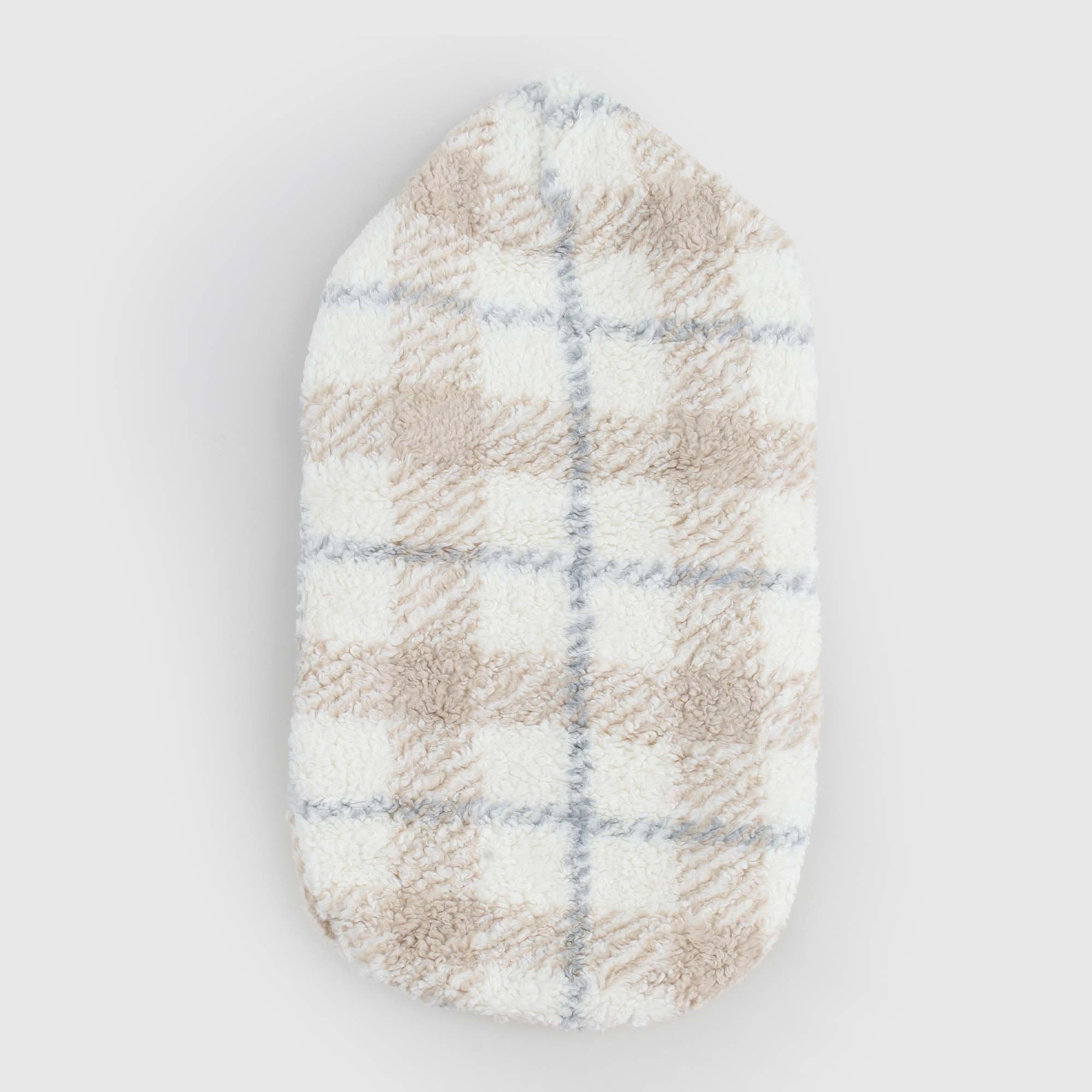 Sacco nanna in ecopelliccia a quadri ARAN - annameglio.com abbigliamento moda