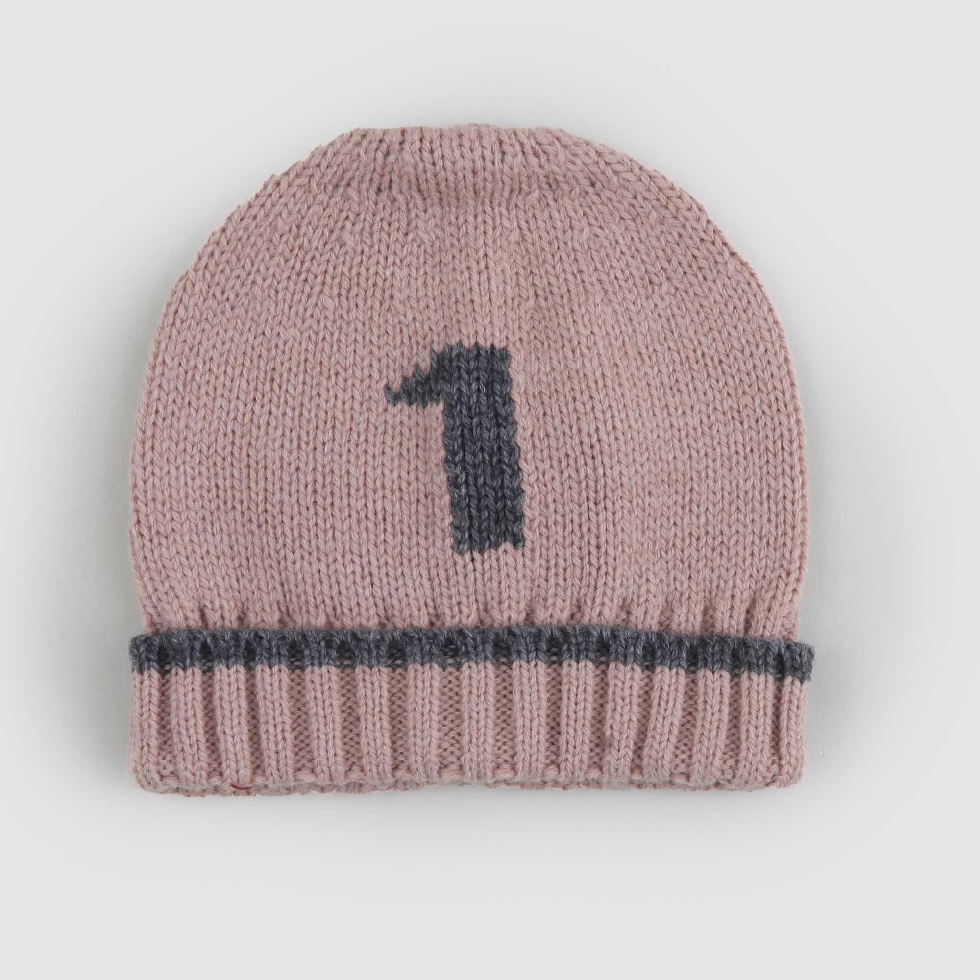 Berretto Lana Merino Rosa Polvere - annameglio.com abbigliamento moda