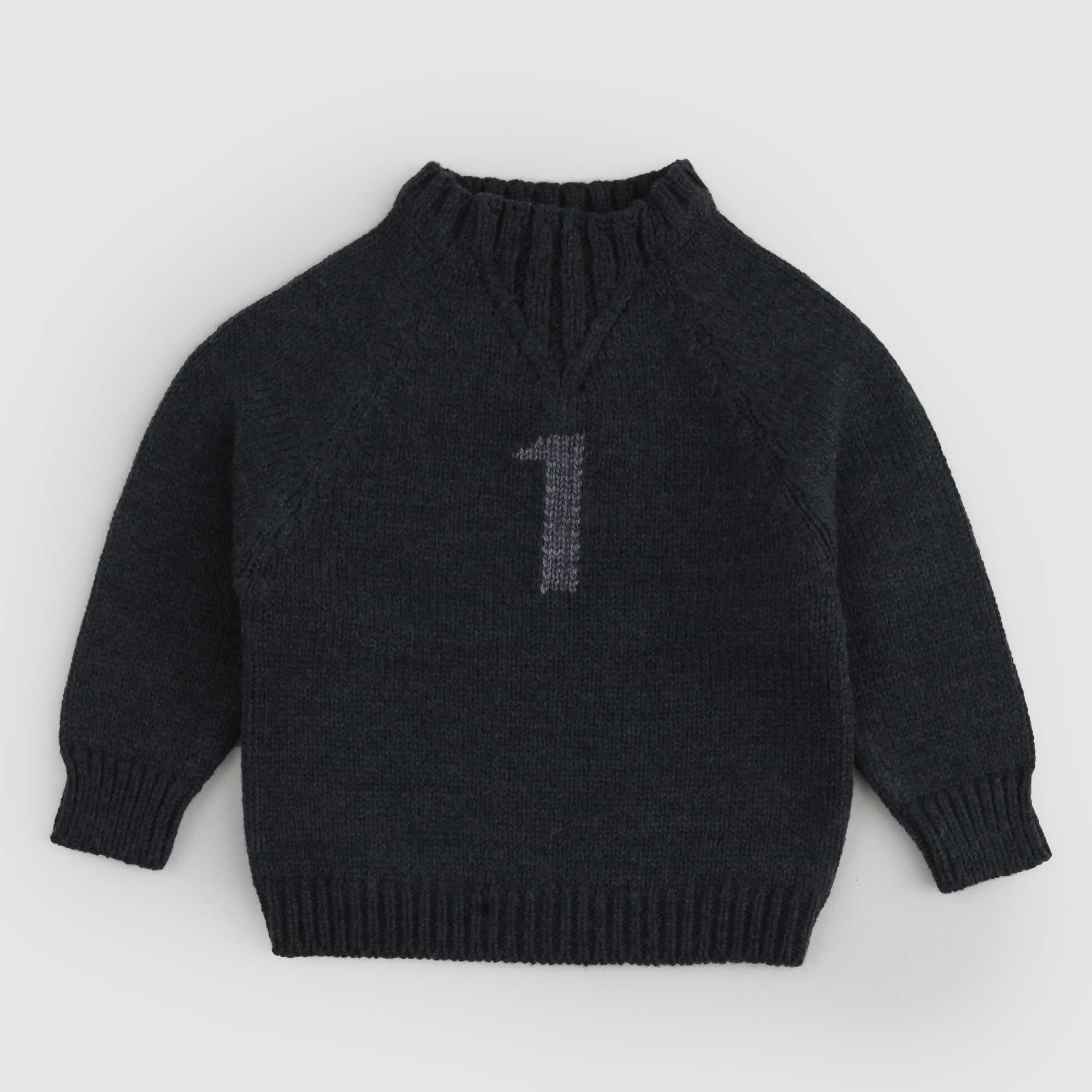 Maglioncino lana merino antracite - annameglio.com abbigliamento moda