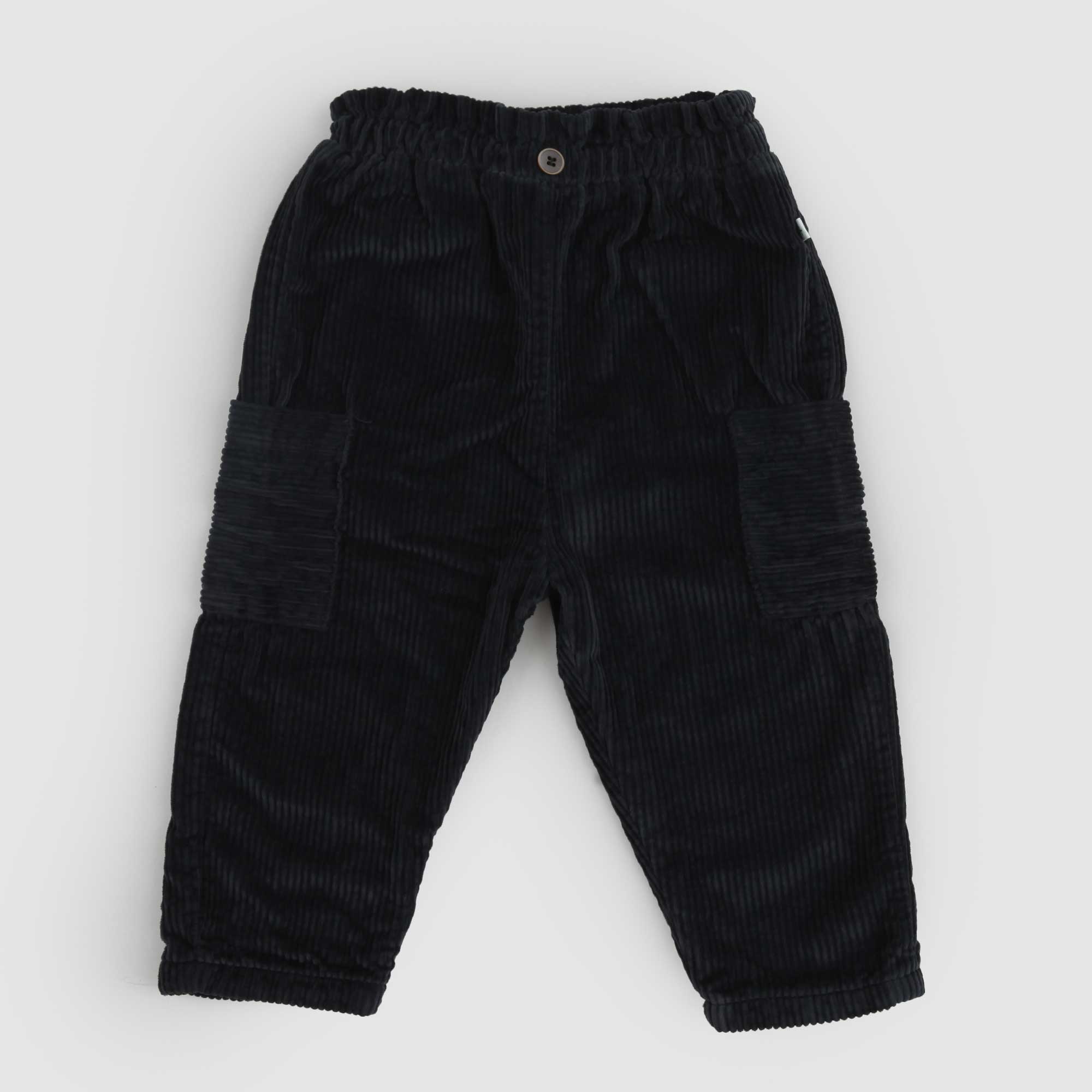 Pantalone in velluto a coste VIRGINIA antracite - annameglio.com abbigliamento moda